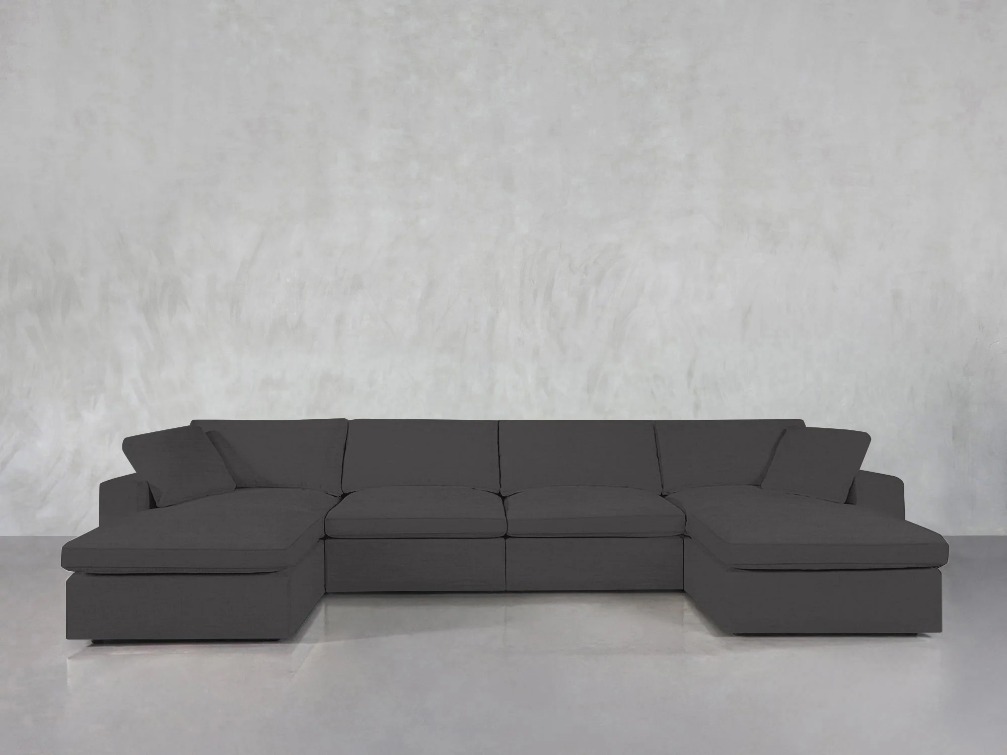 6-Seat Modular Double Chaise Sectional - Image 184