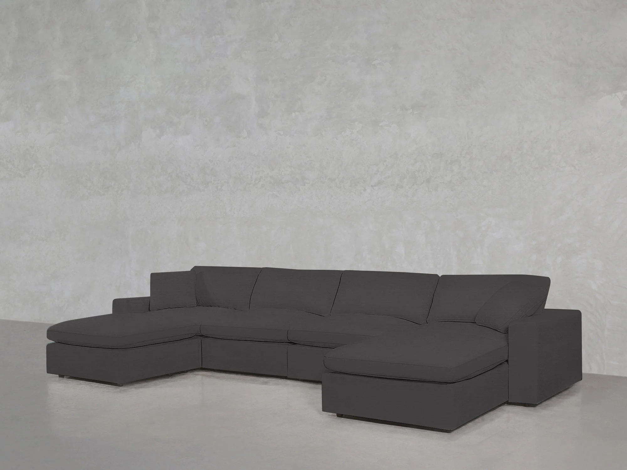 6-Seat Modular Double Chaise Sectional - Image 185
