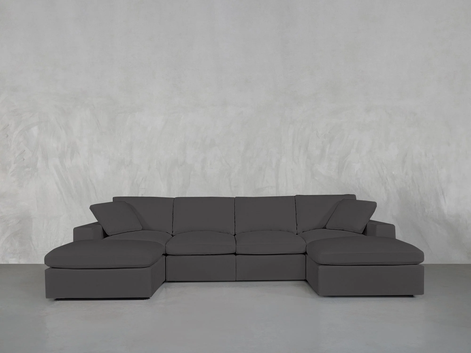 6-Seat Modular Double Chaise Sectional - Image 186