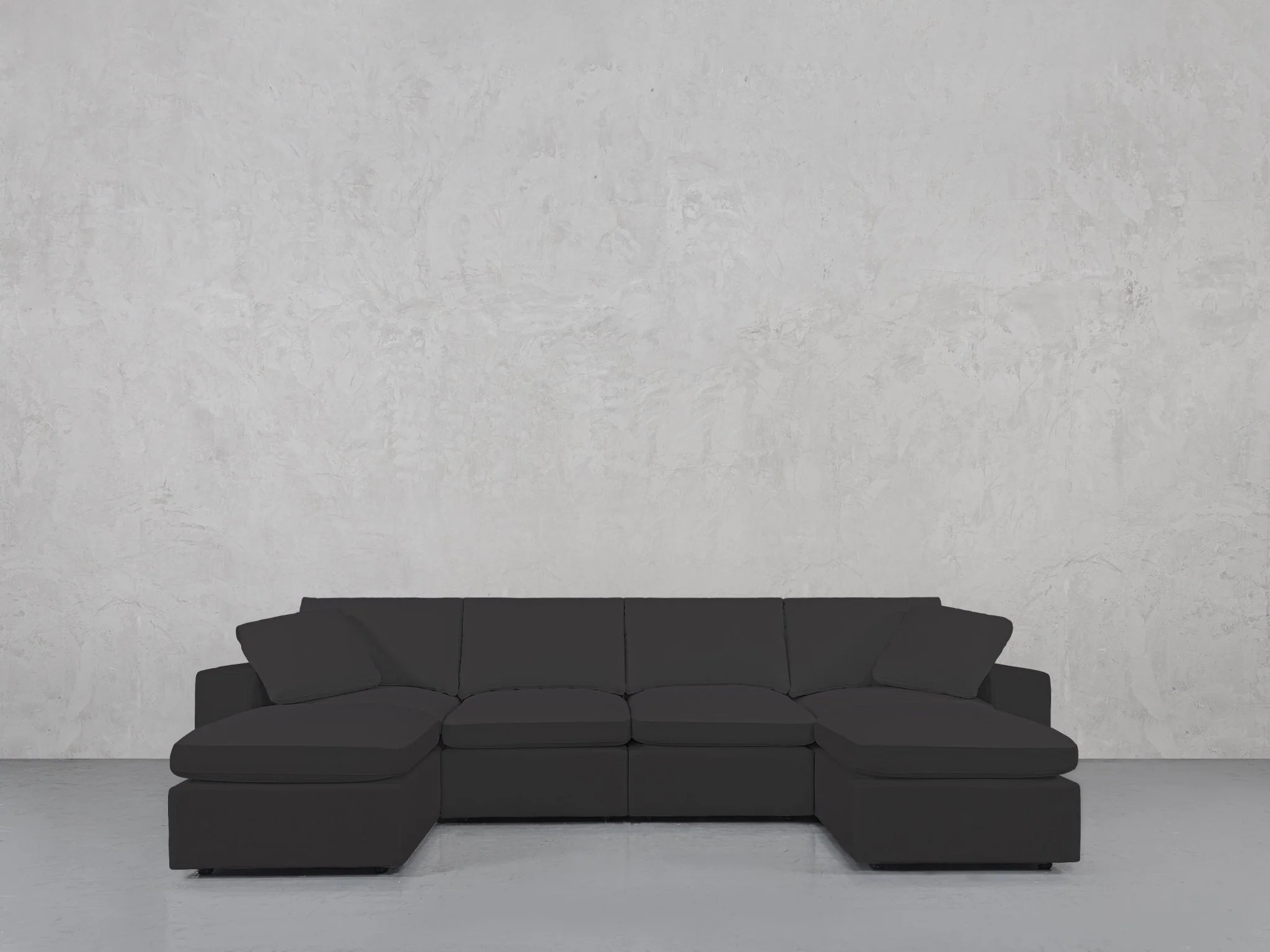 6-Seat Modular Double Chaise Sectional - Image 187