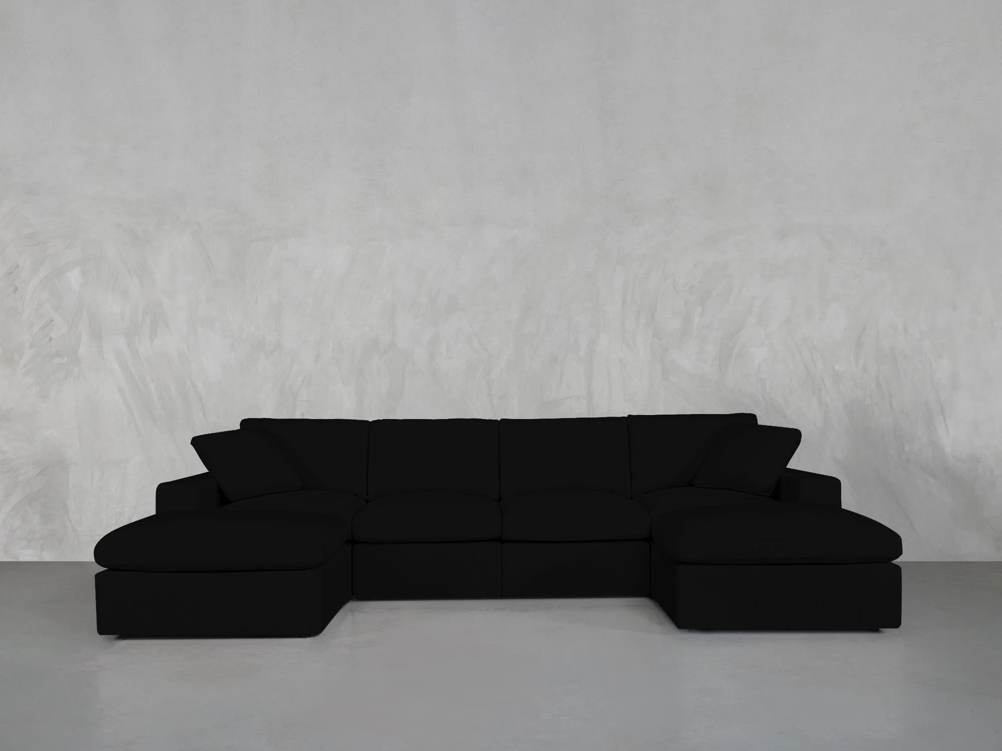 6-Seat Modular Double Chaise Sectional - Image 197