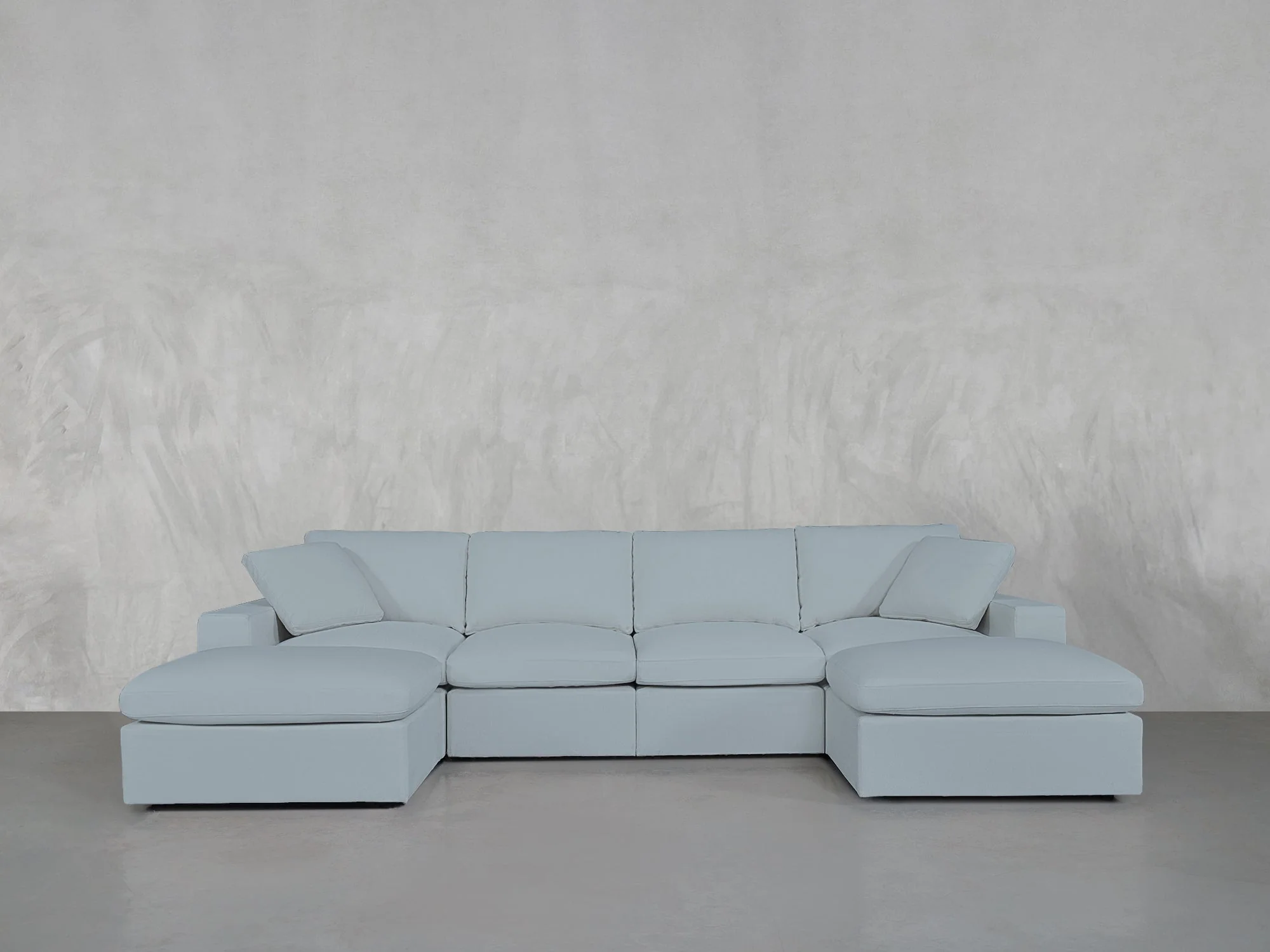 6-Seat Modular Double Chaise Sectional - Image 208