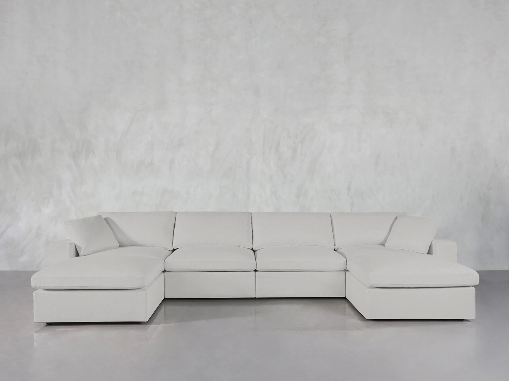 6-Seat Modular Double Chaise Sectional - Image 24