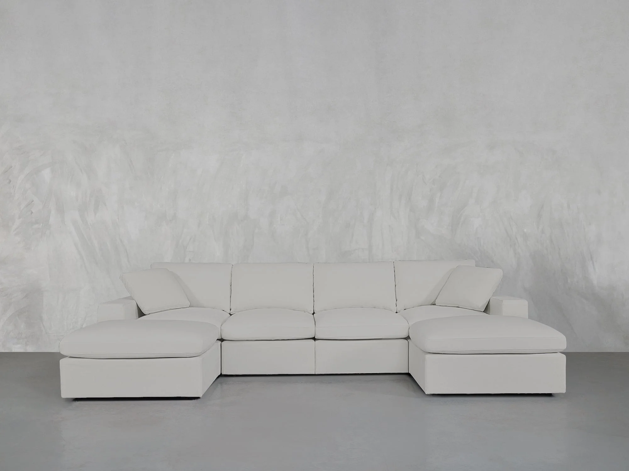 6-Seat Modular Double Chaise Sectional - Image 26