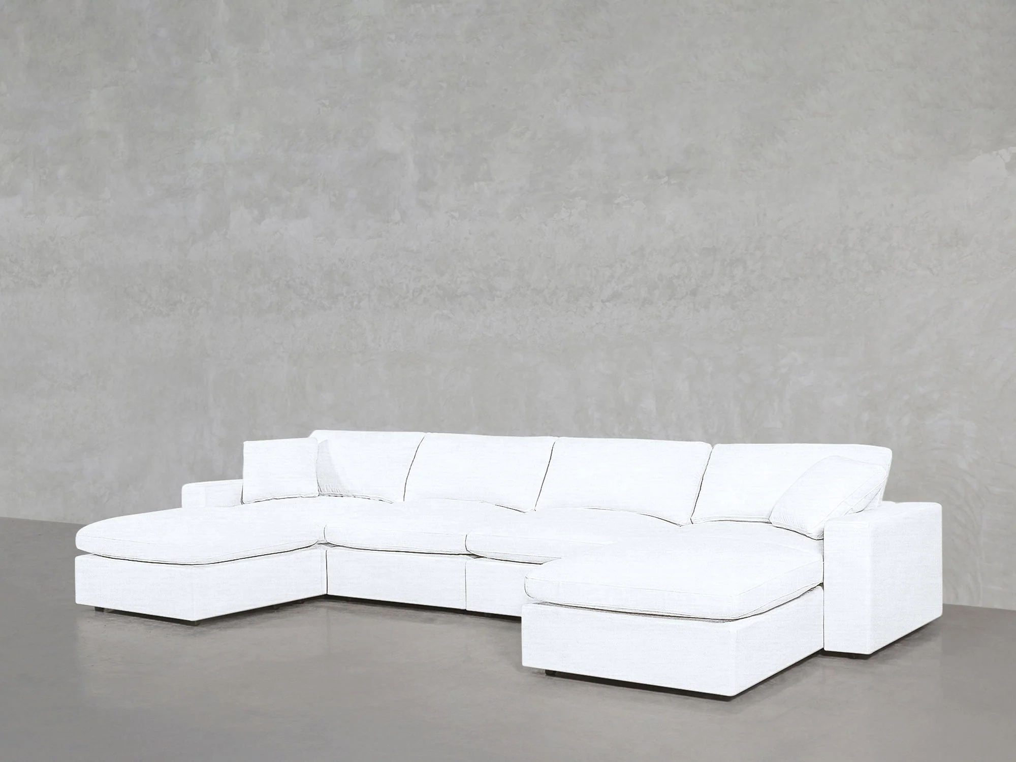 6-Seat Modular Double Chaise Sectional - Image 35