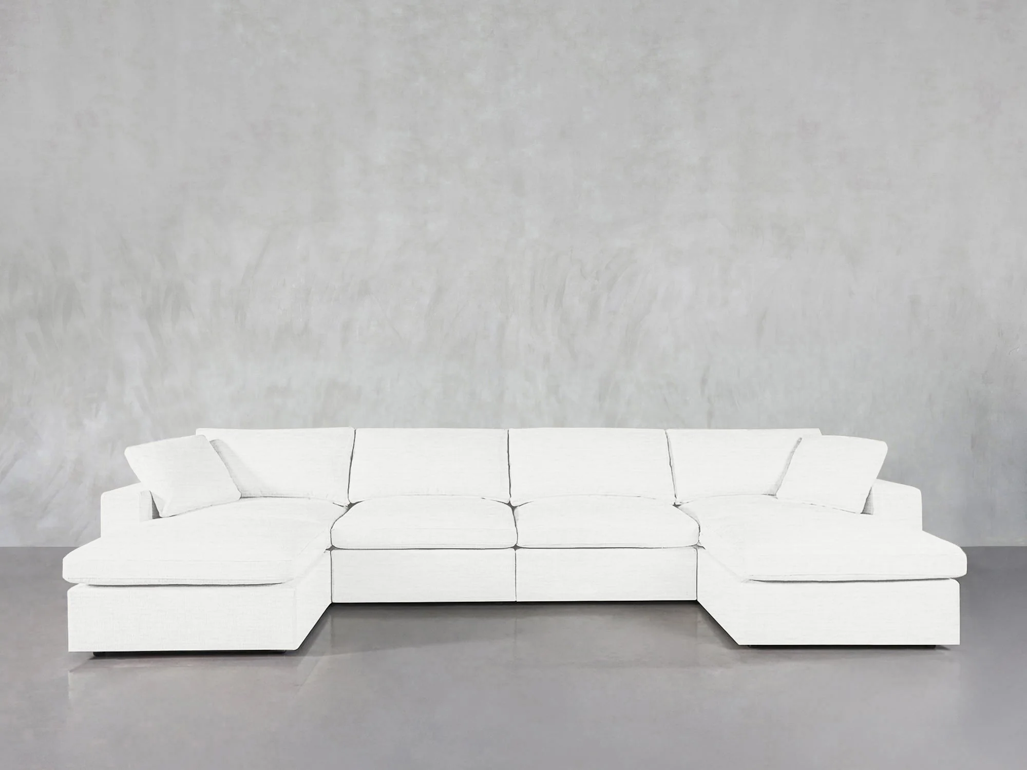 6-Seat Modular Double Chaise Sectional - Image 45