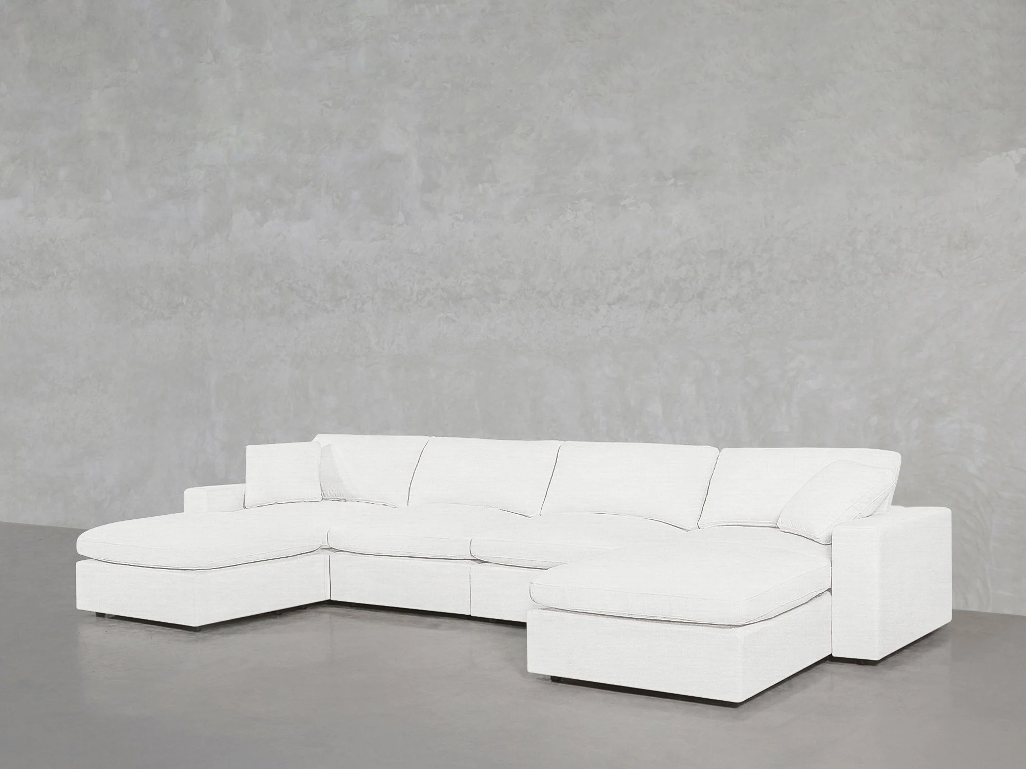 6-Seat Modular Double Chaise Sectional - Image 46