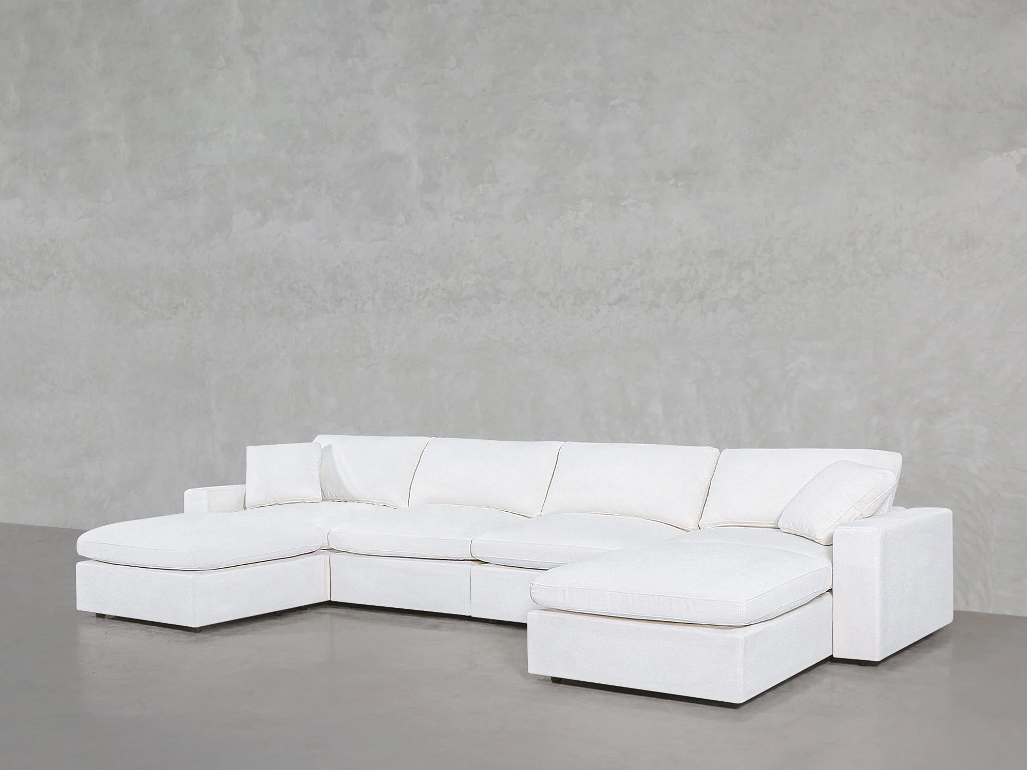 6-Seat Modular Double Chaise Sectional - Image 5