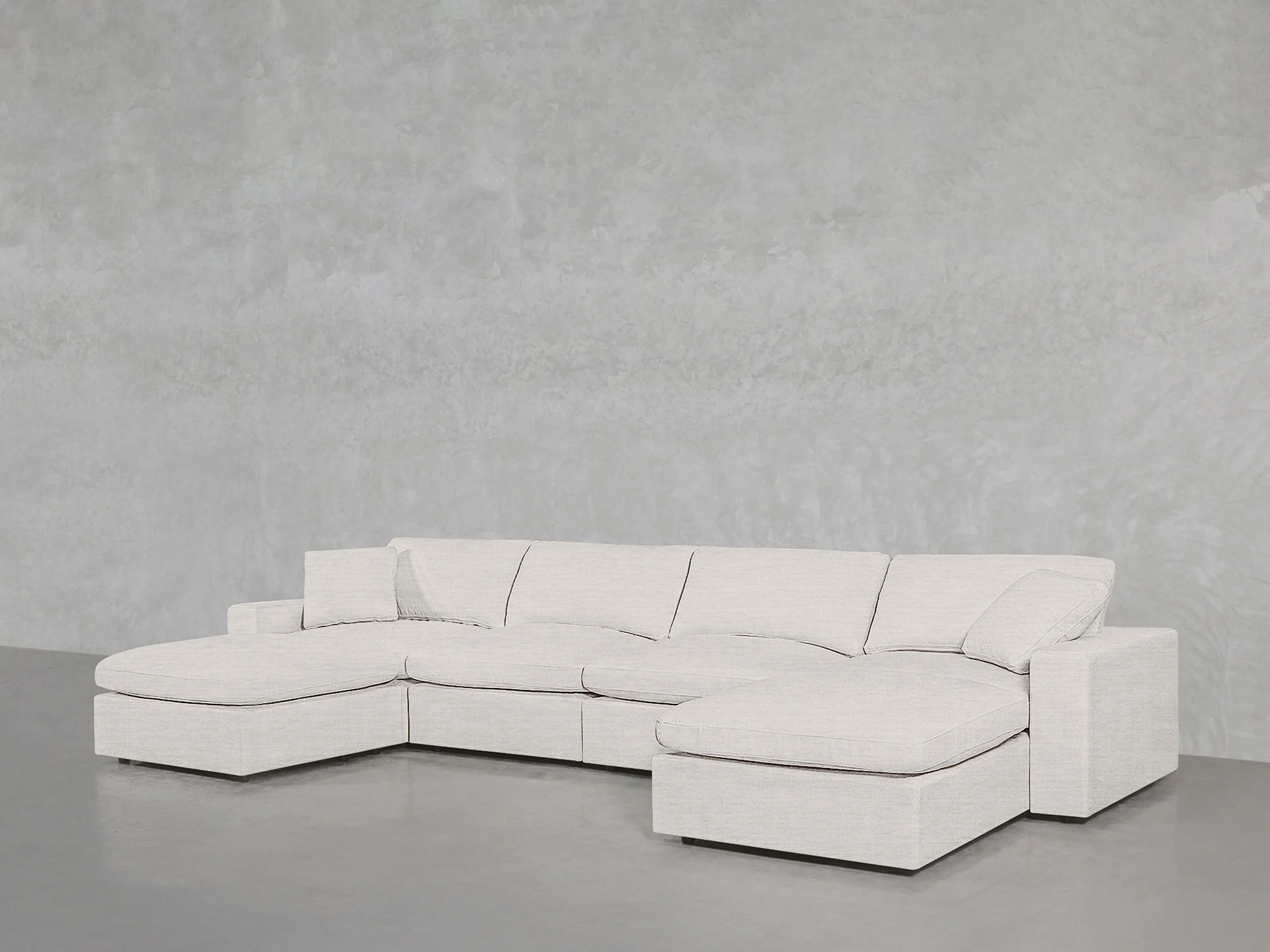 6-Seat Modular Double Chaise Sectional - Image 57