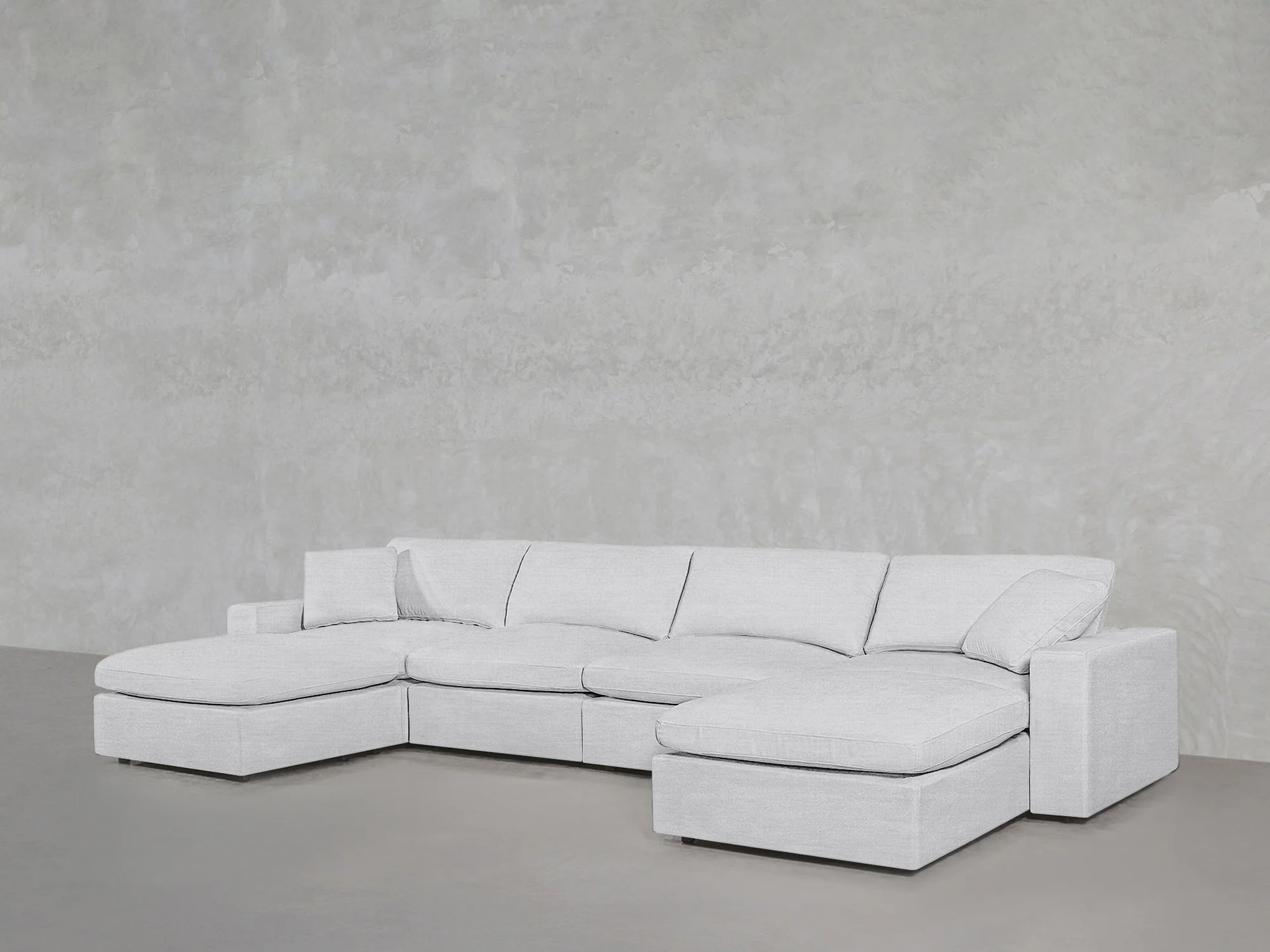 6-Seat Modular Double Chaise Sectional - Image 66