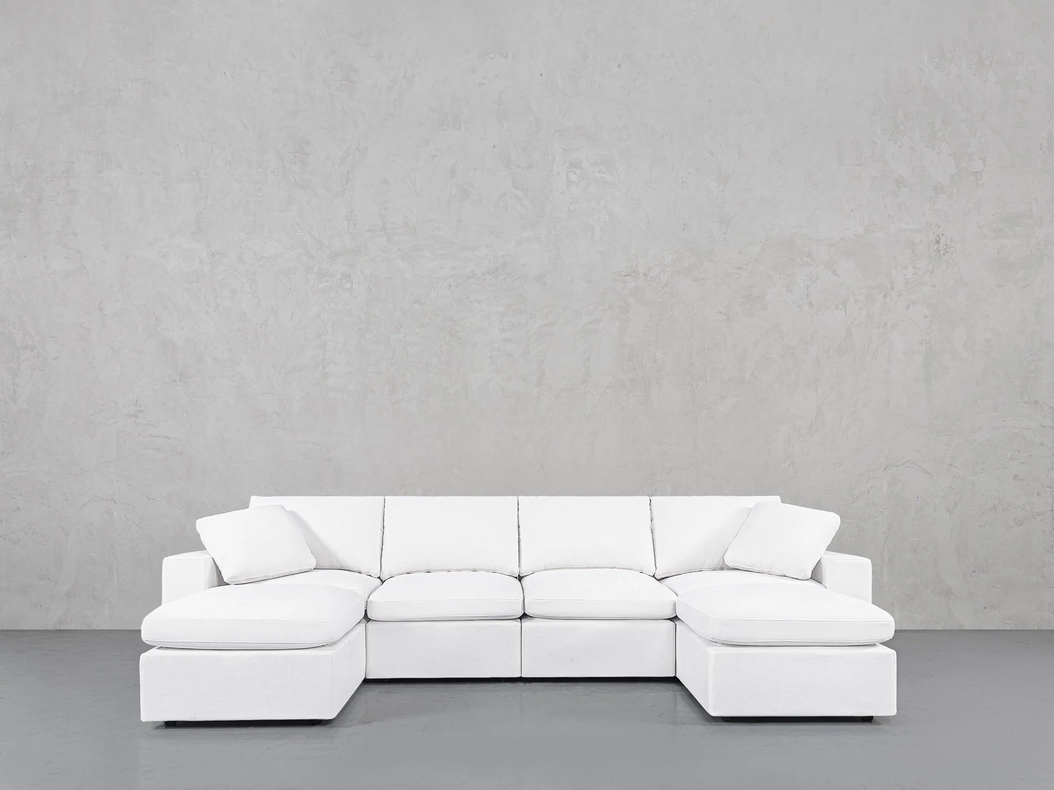 6-Seat Modular Double Chaise Sectional - Image 7