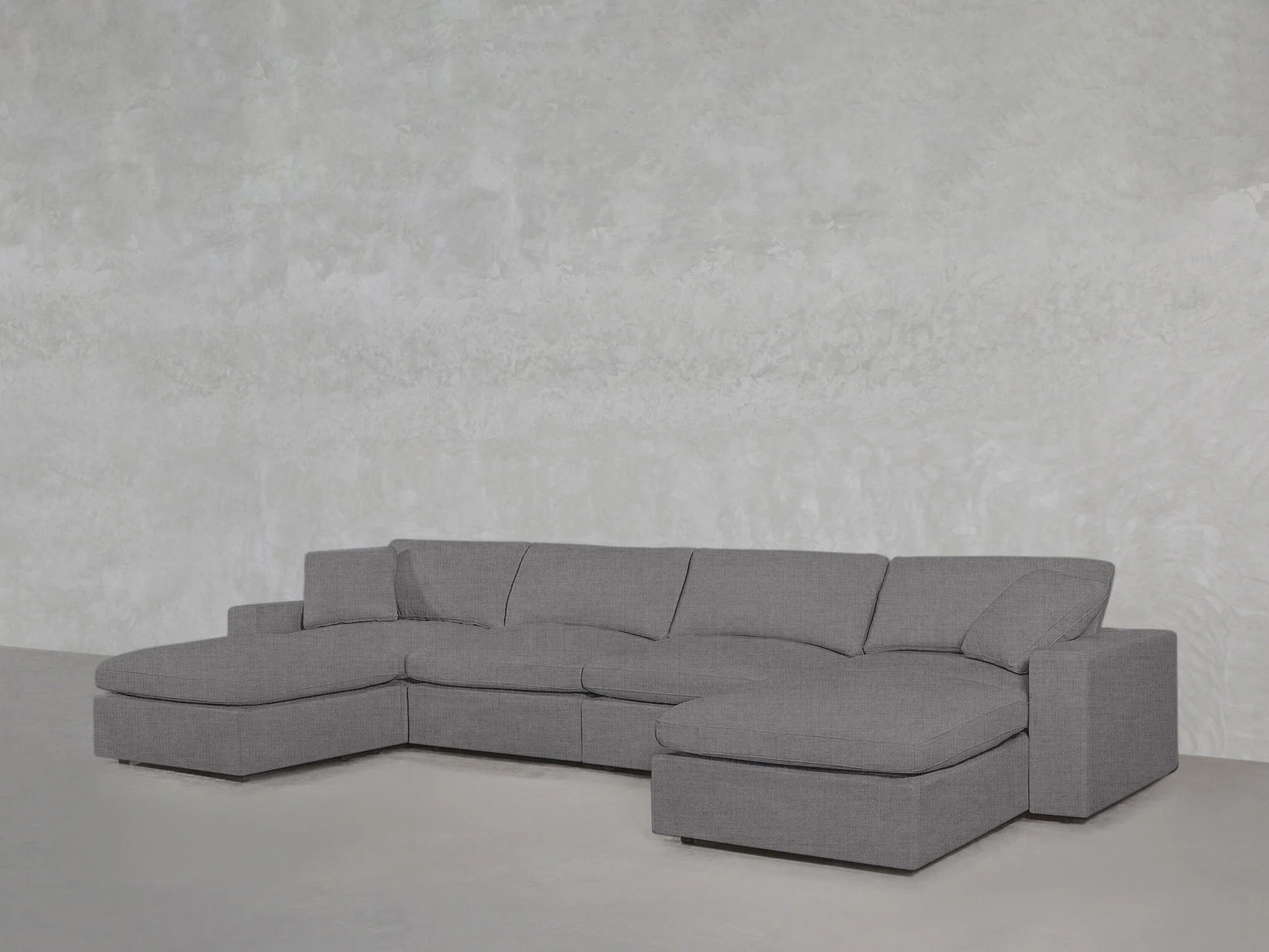 6-Seat Modular Double Chaise Sectional - Image 76