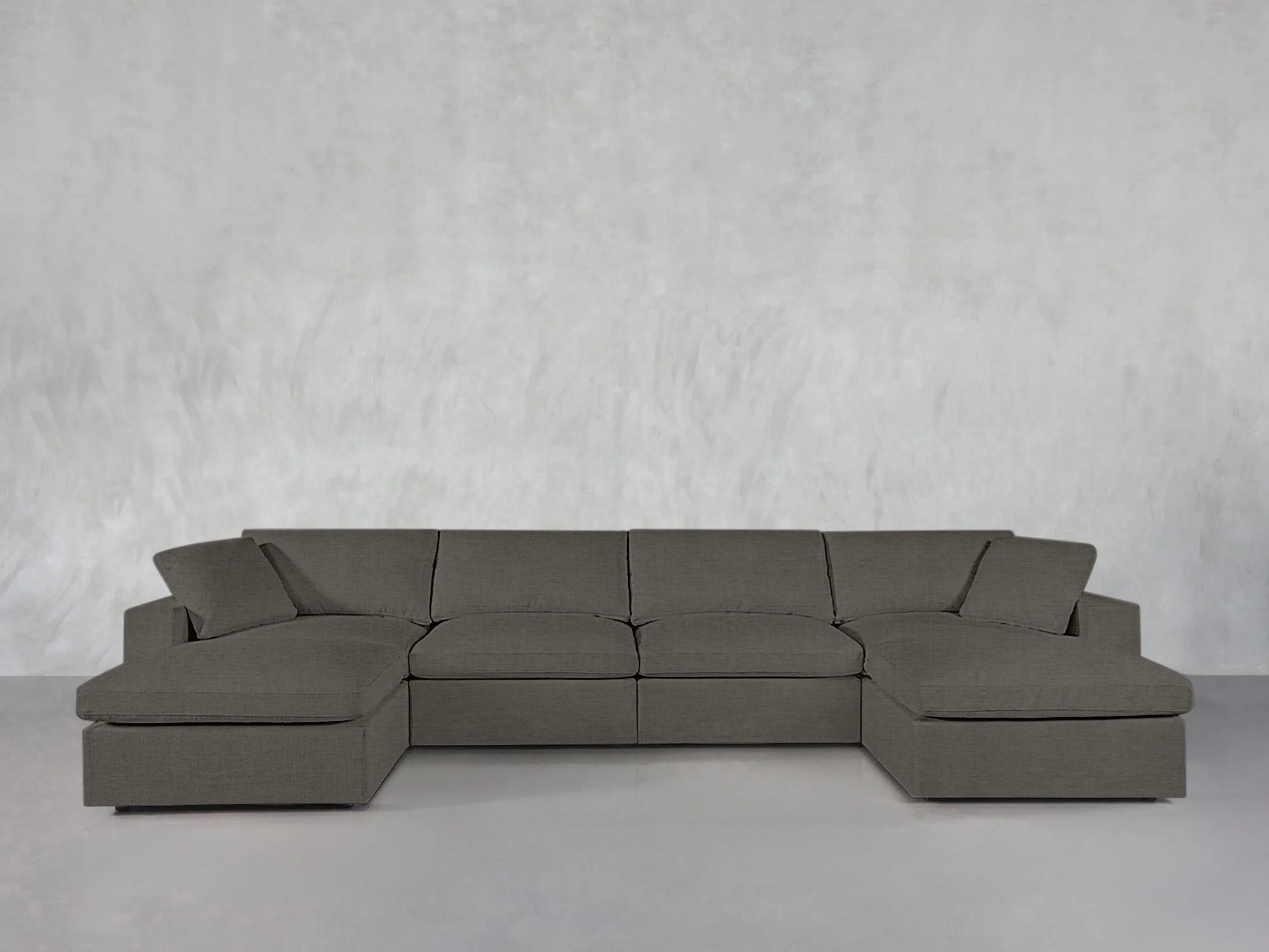 6-Seat Modular Double Chaise Sectional - Image 85