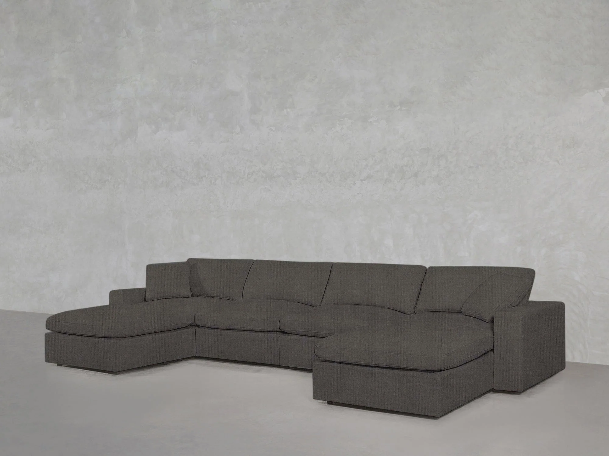6-Seat Modular Double Chaise Sectional - Image 86