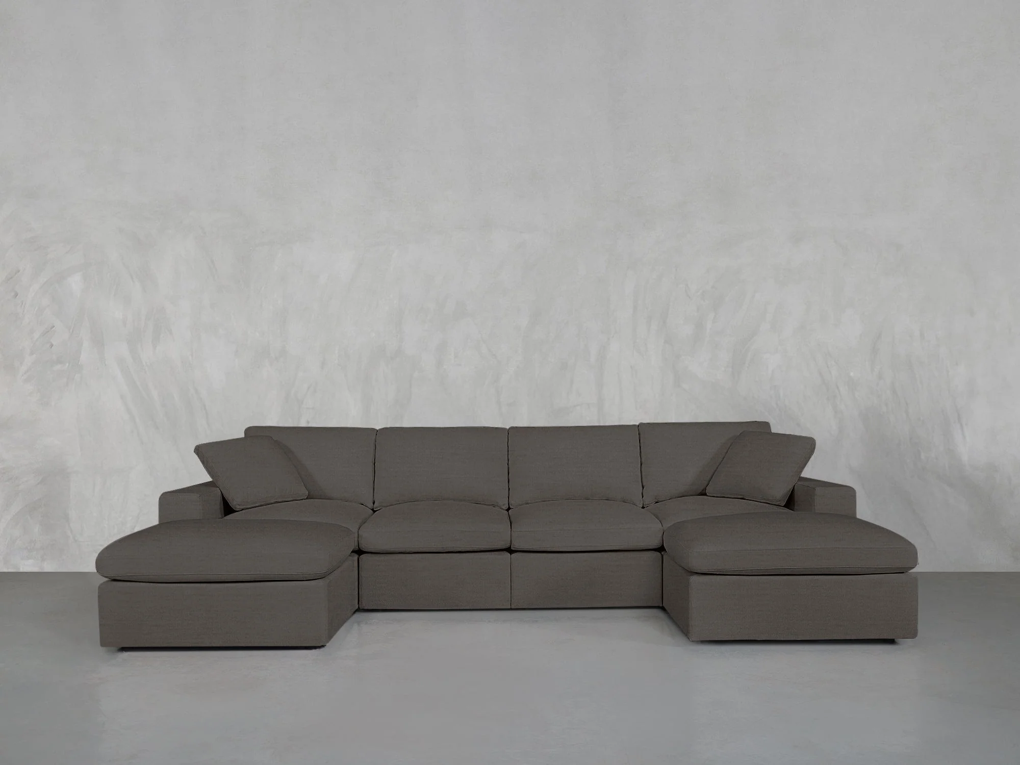 6-Seat Modular Double Chaise Sectional - Image 87