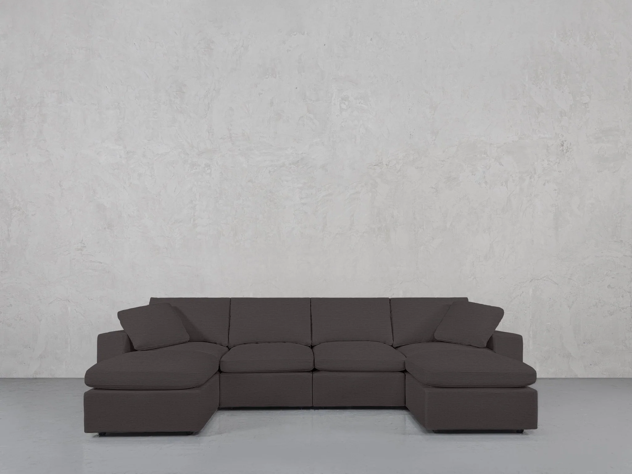 6-Seat Modular Double Chaise Sectional - Image 88