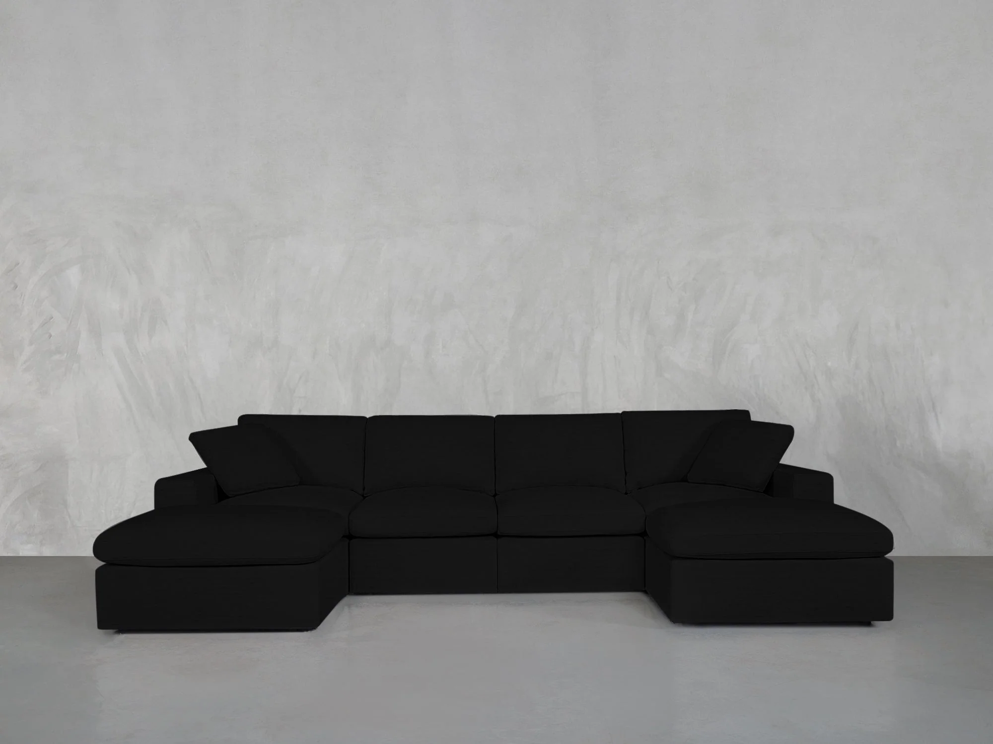 6-Seat Modular Double Chaise Sectional - Image 98