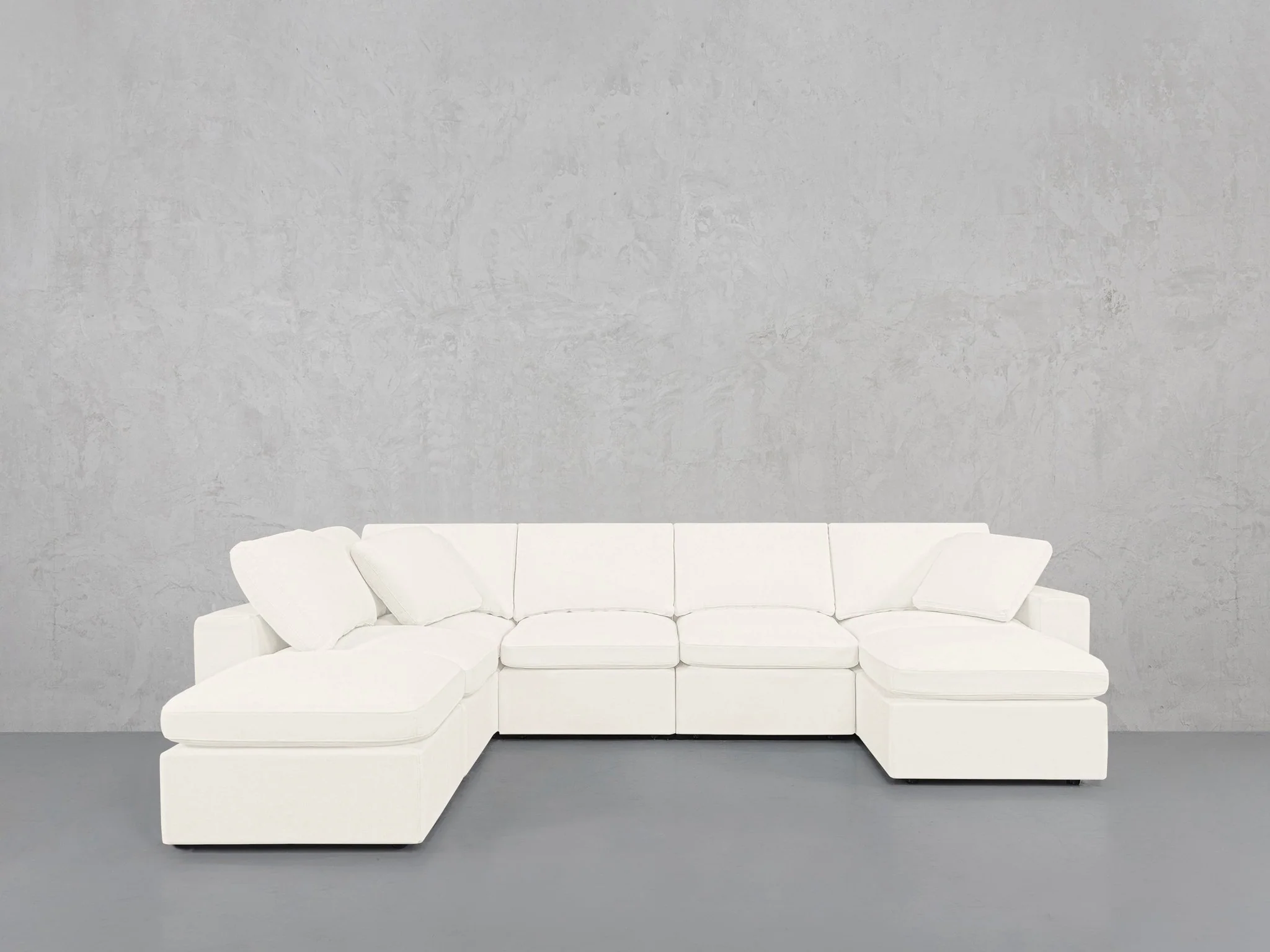 7-Seat Modular Chaise Corner Lounger Sectional - Image 112