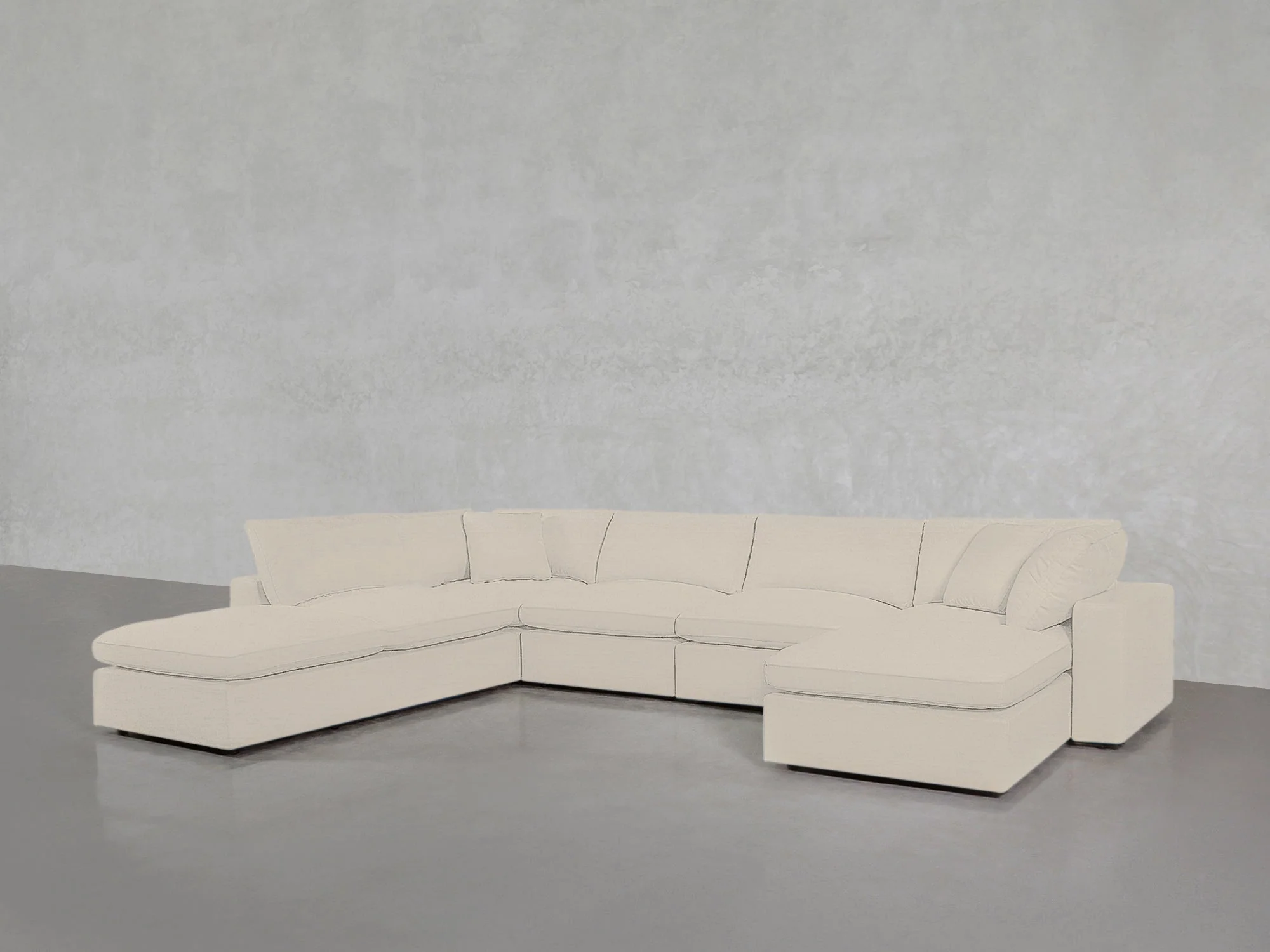 7-Seat Modular Chaise Corner Lounger Sectional - Image 121