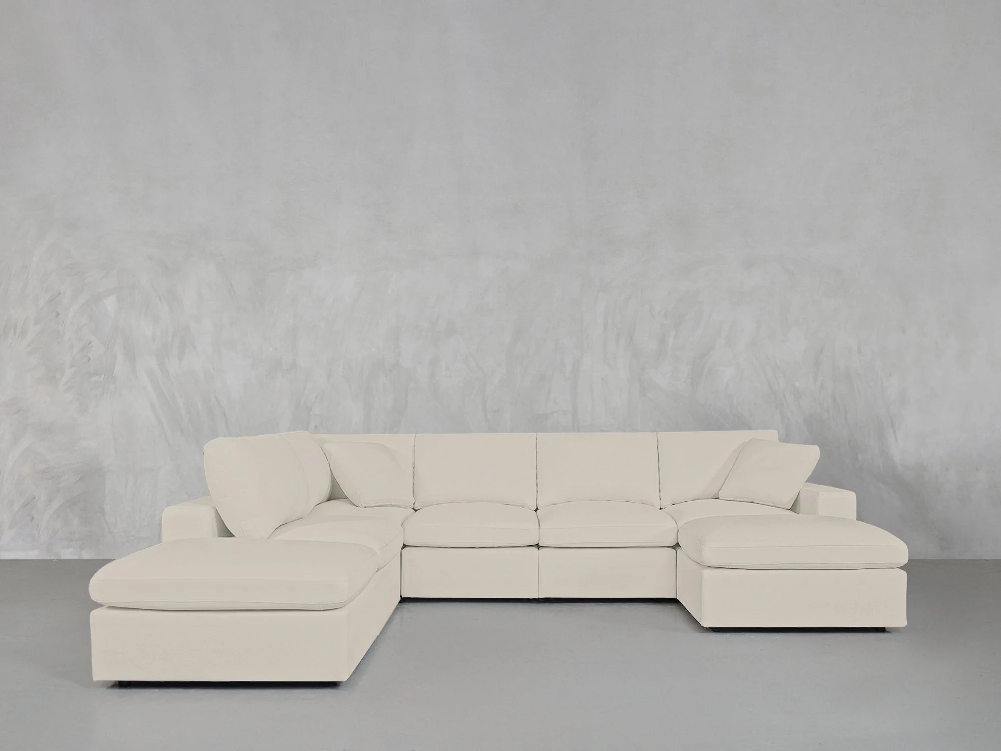 7-Seat Modular Chaise Corner Lounger Sectional - Image 122