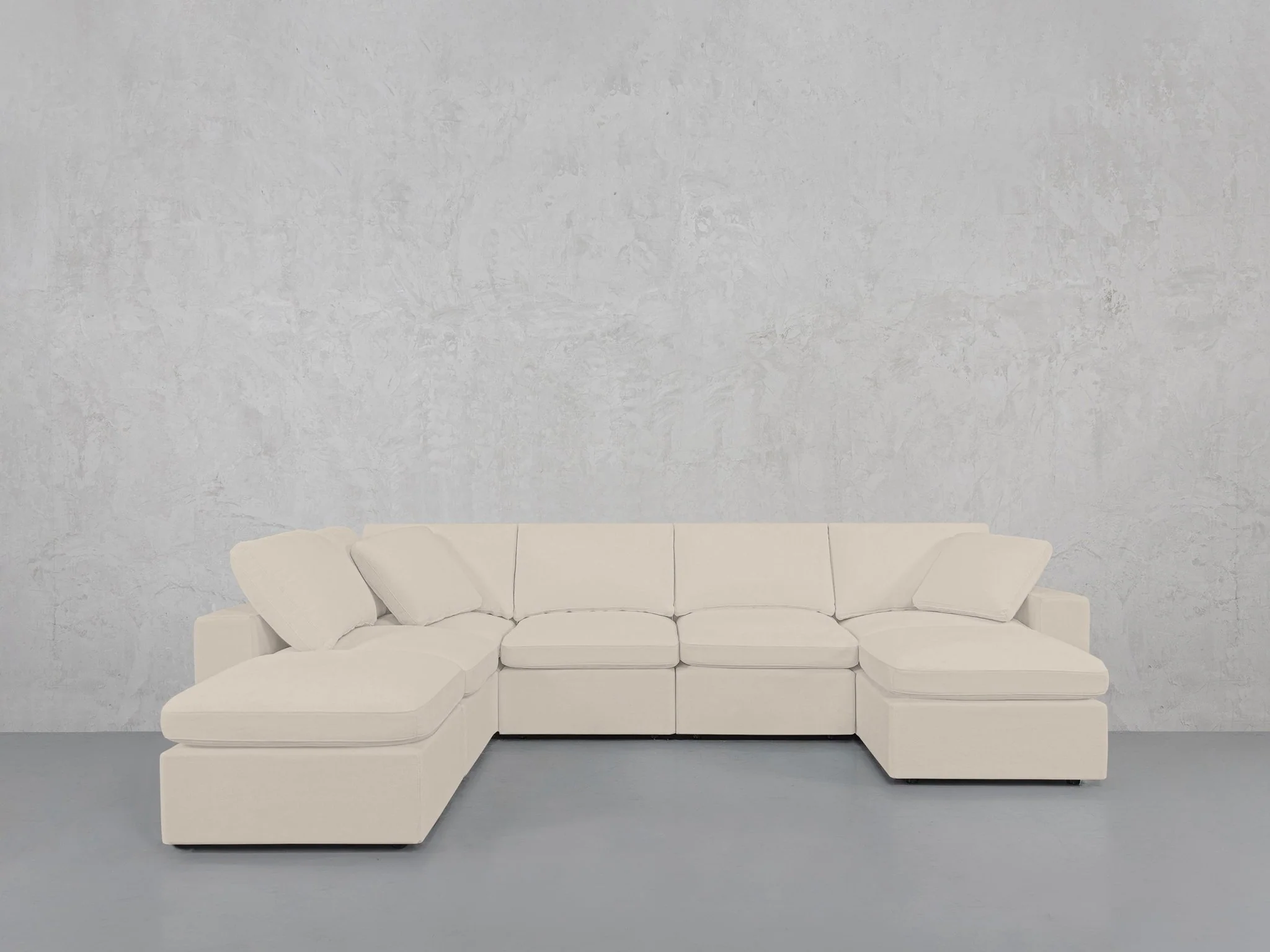 7-Seat Modular Chaise Corner Lounger Sectional - Image 123