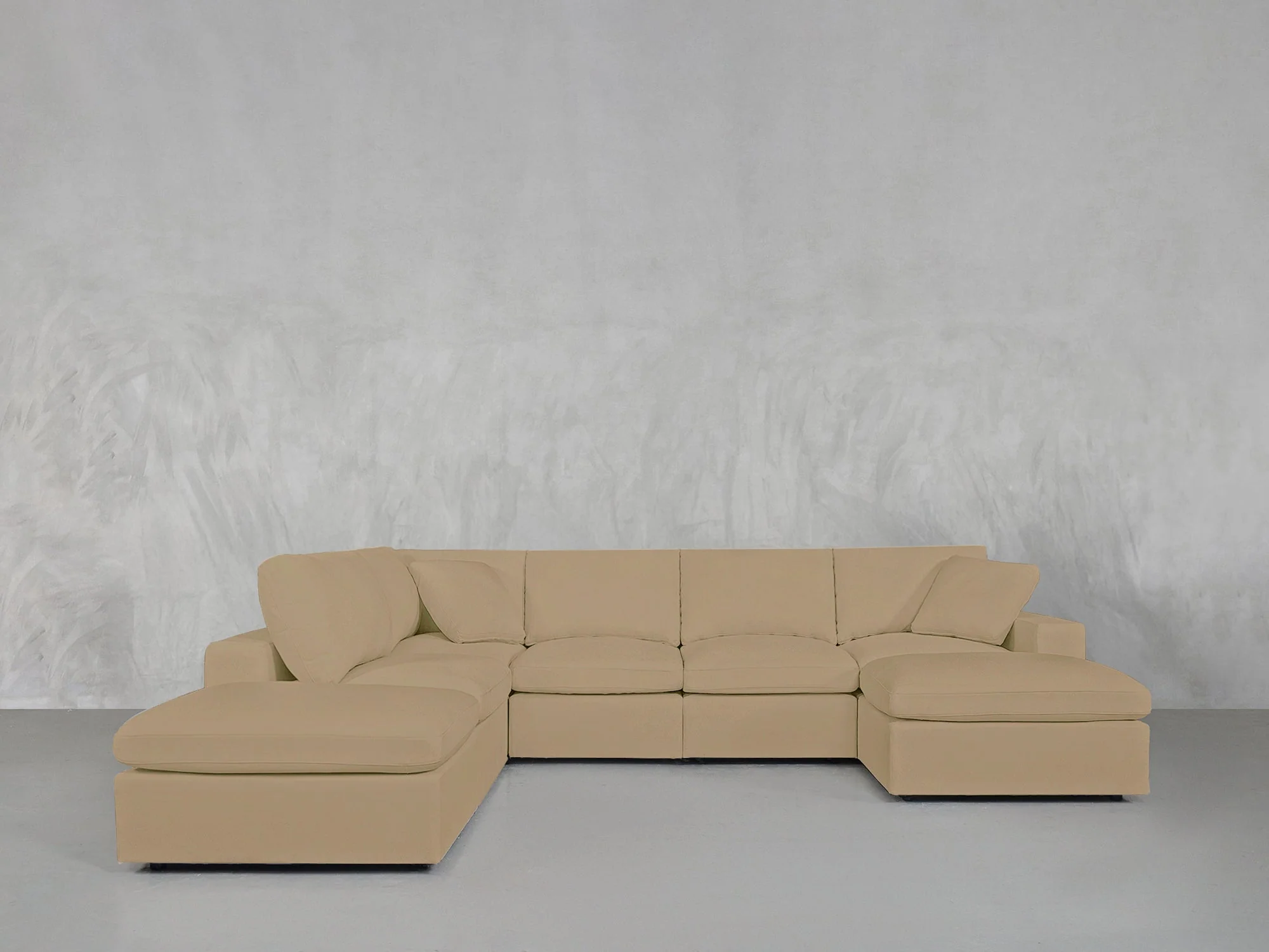 7-Seat Modular Chaise Corner Lounger Sectional - Image 133