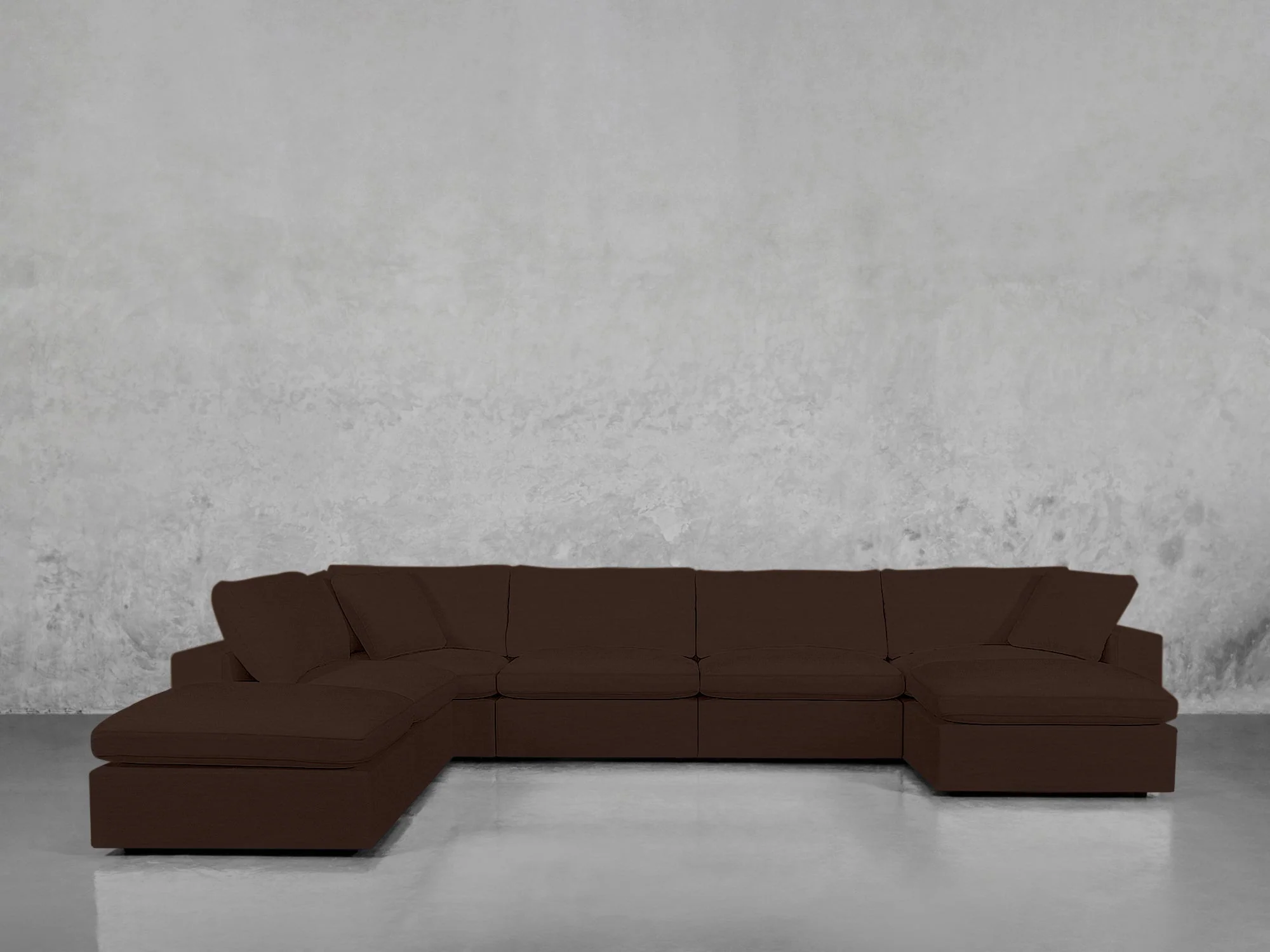 7-Seat Modular Chaise Corner Lounger Sectional - Image 142