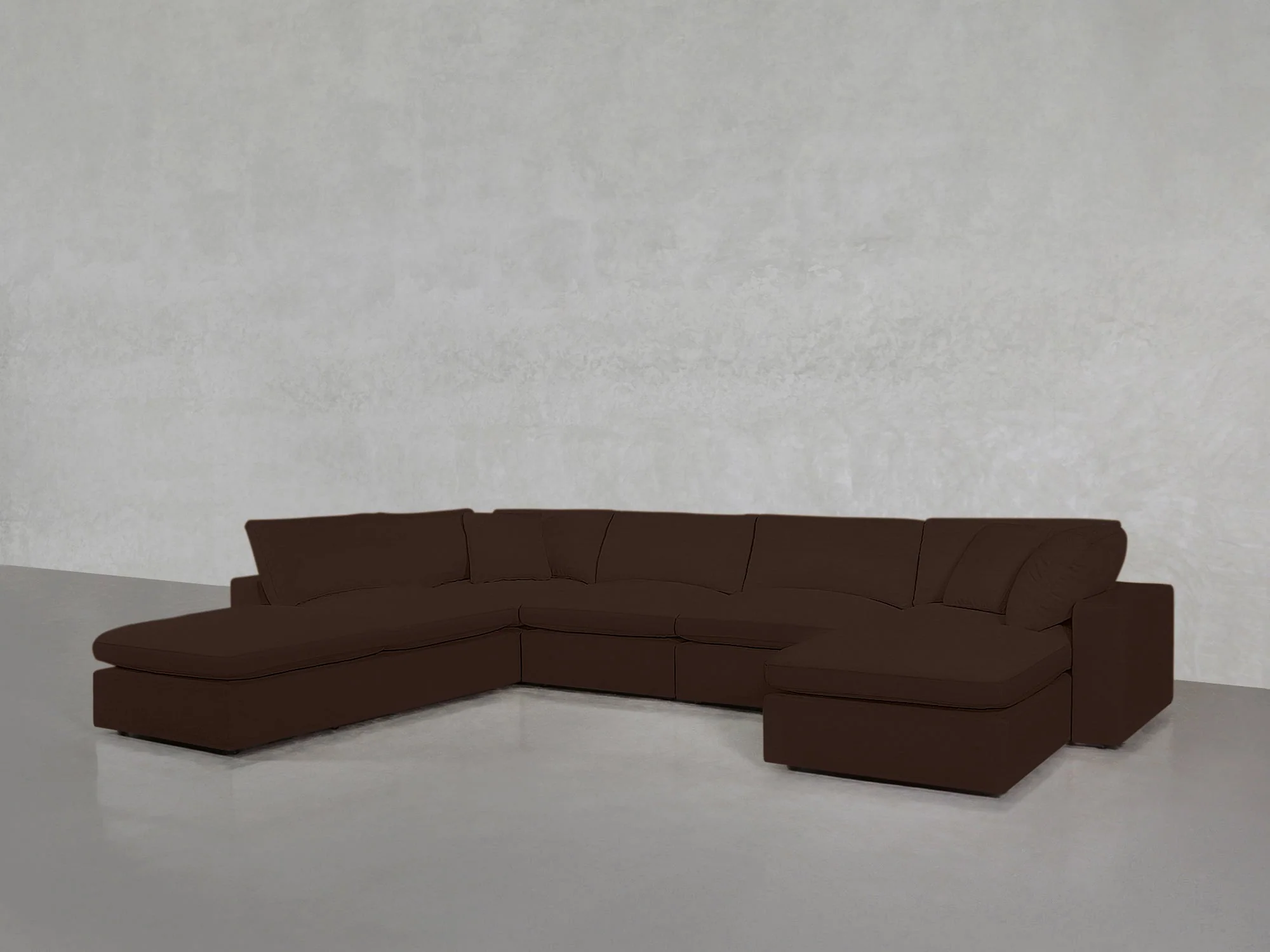 7-Seat Modular Chaise Corner Lounger Sectional - Image 143