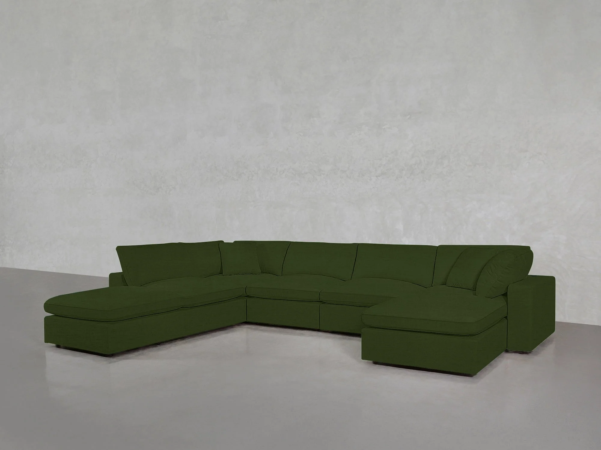 7-Seat Modular Chaise Corner Lounger Sectional - Image 154