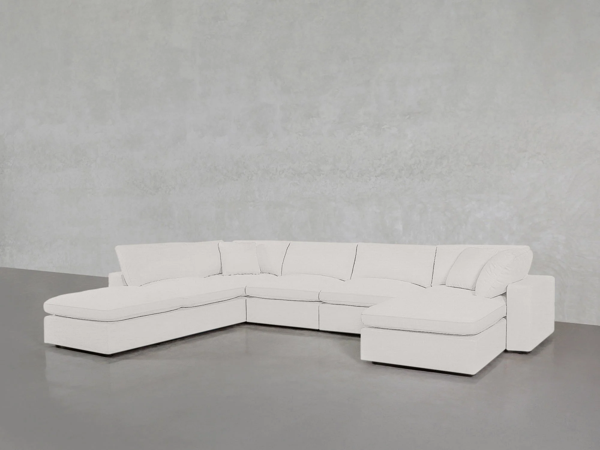 7-Seat Modular Chaise Corner Lounger Sectional - Image 176
