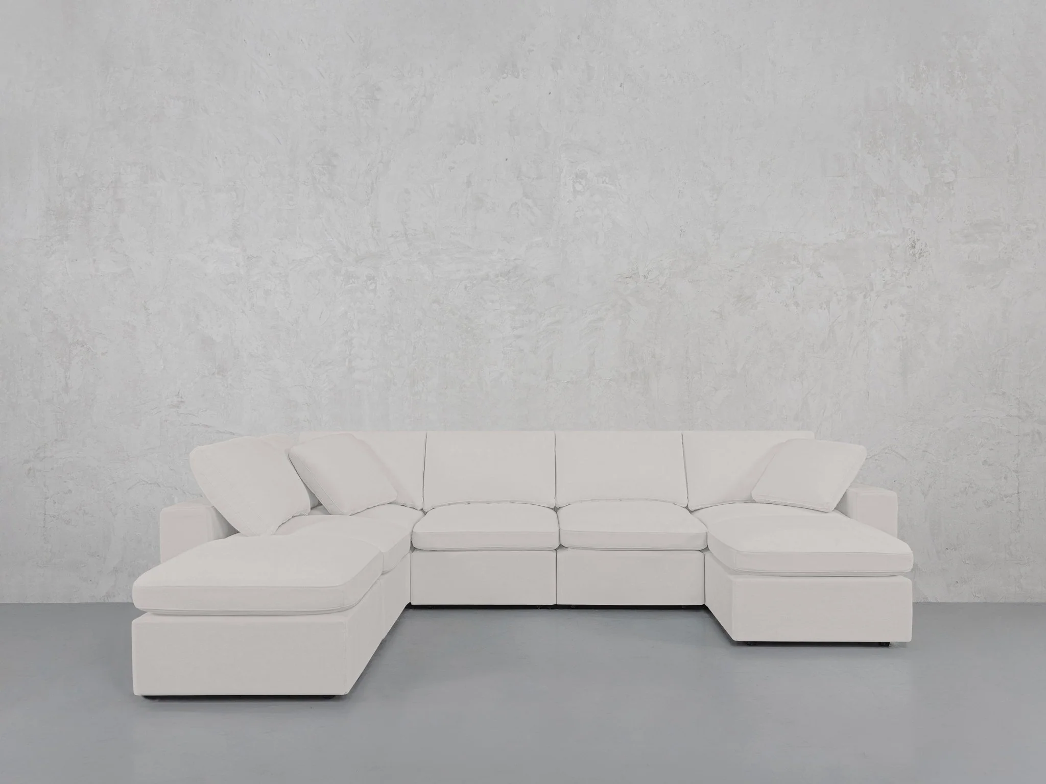 7-Seat Modular Chaise Corner Lounger Sectional - Image 178