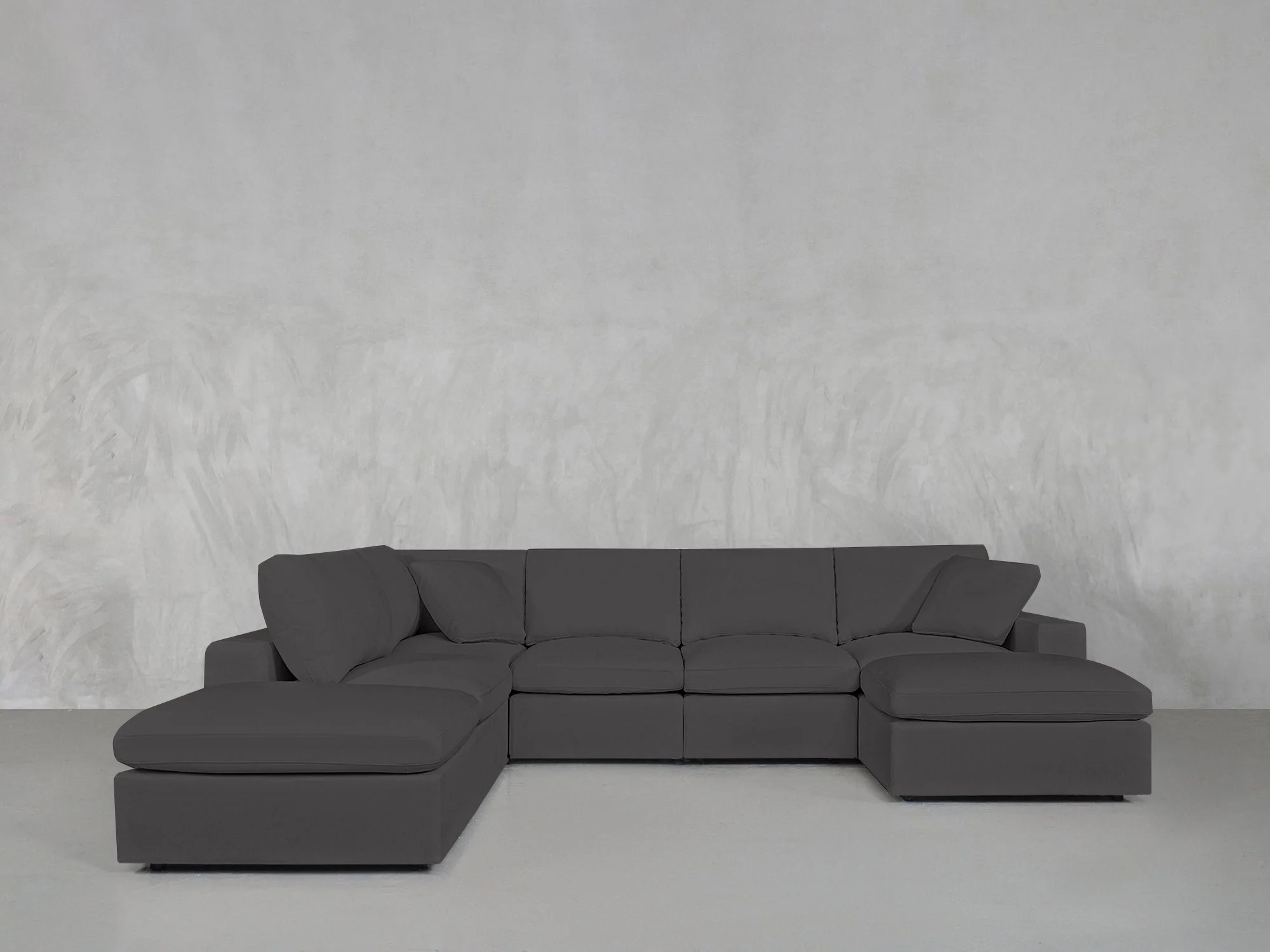 7-Seat Modular Chaise Corner Lounger Sectional - Image 188