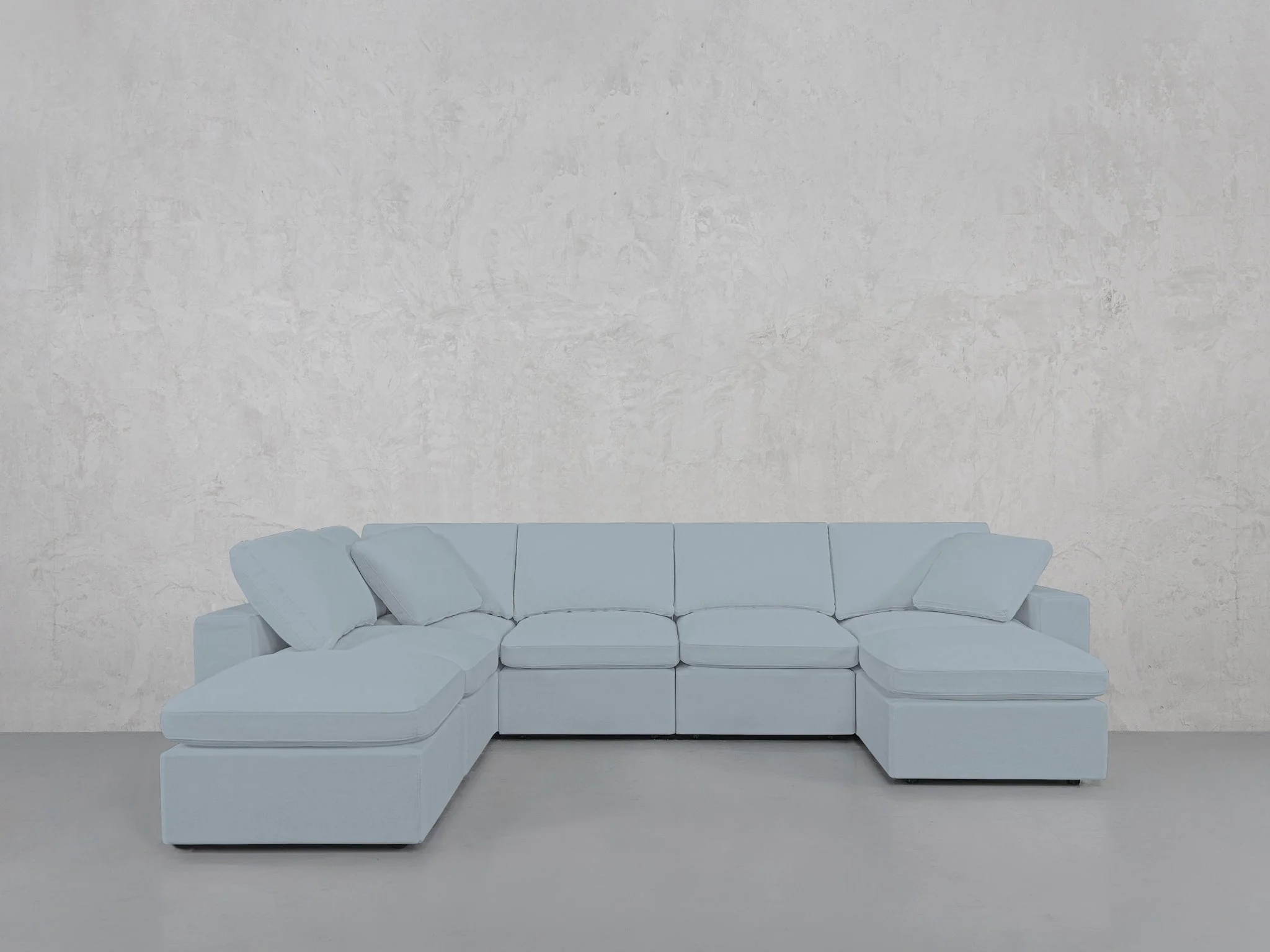 7-Seat Modular Chaise Corner Lounger Sectional - Image 211