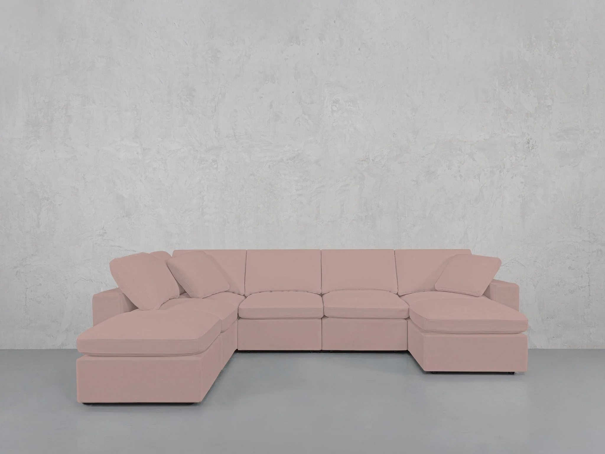 7-Seat Modular Chaise Corner Lounger Sectional - Image 222