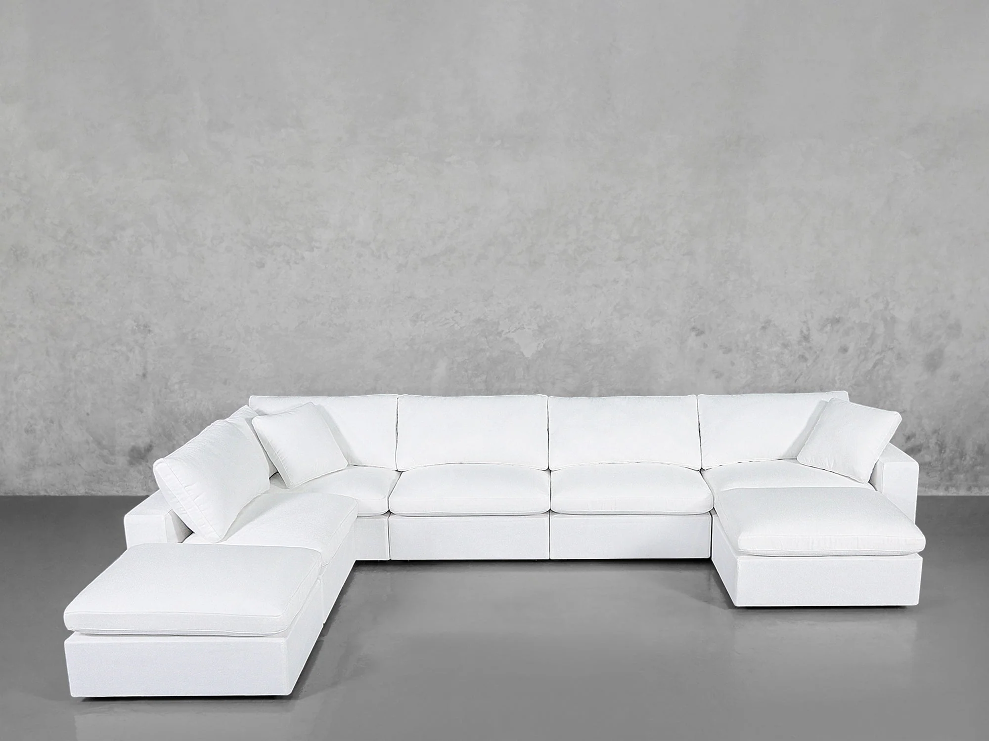 7-Seat Modular Chaise Corner Lounger Sectional - Image 3