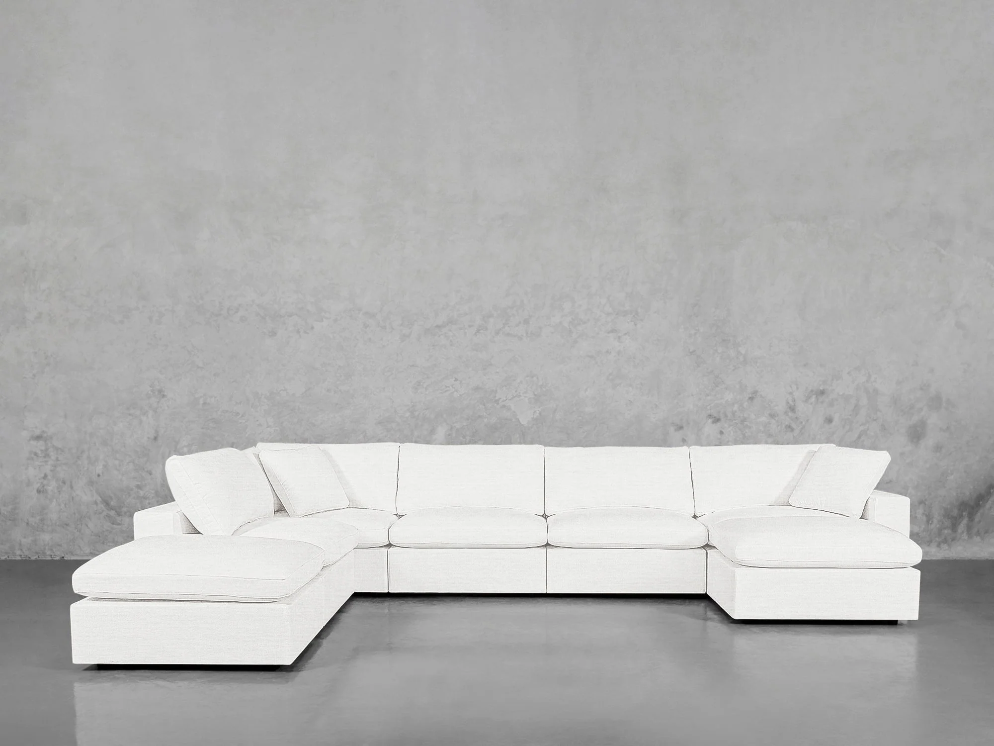 7-Seat Modular Chaise Corner Lounger Sectional - Image 45