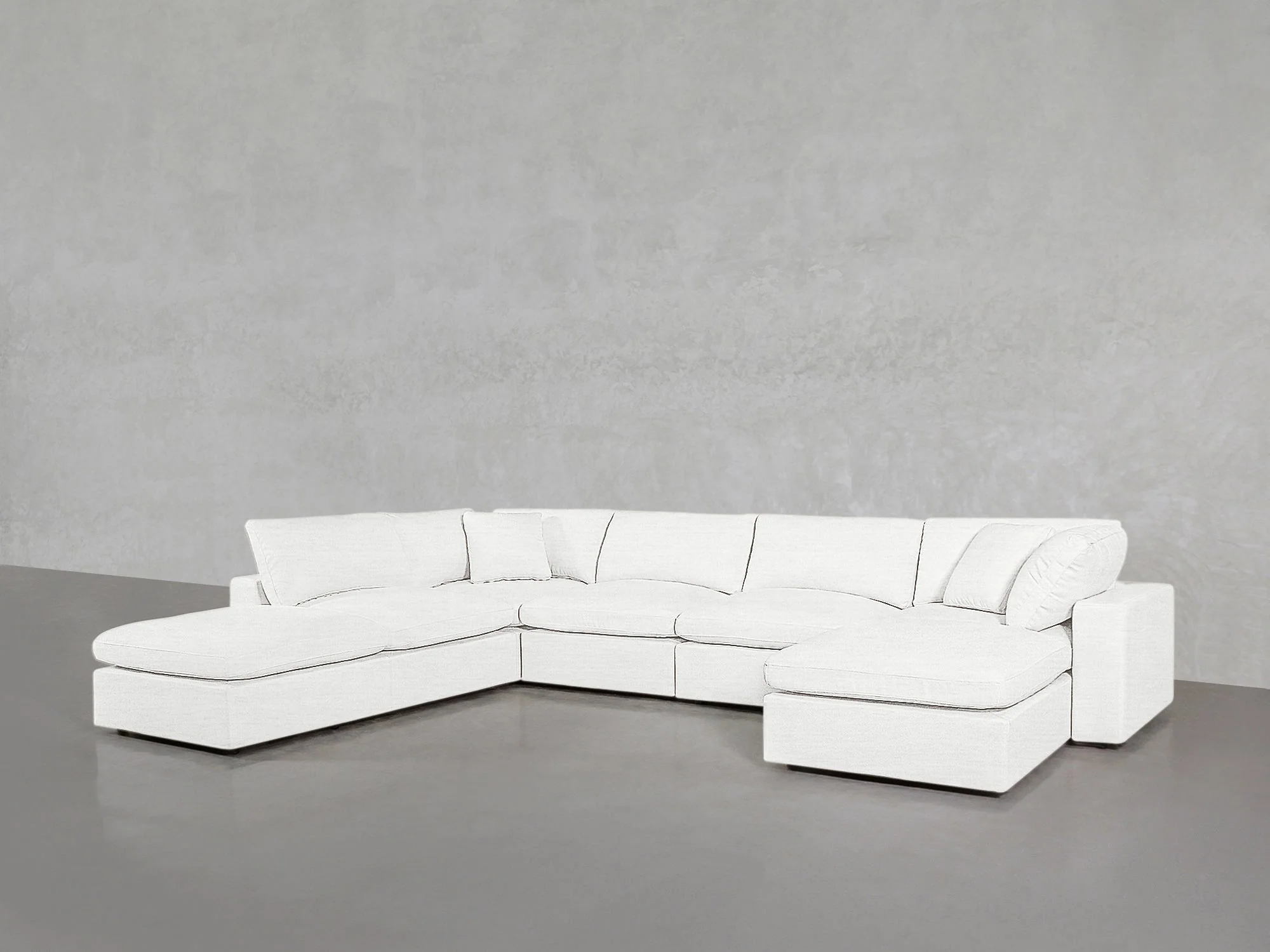 7-Seat Modular Chaise Corner Lounger Sectional - Image 46