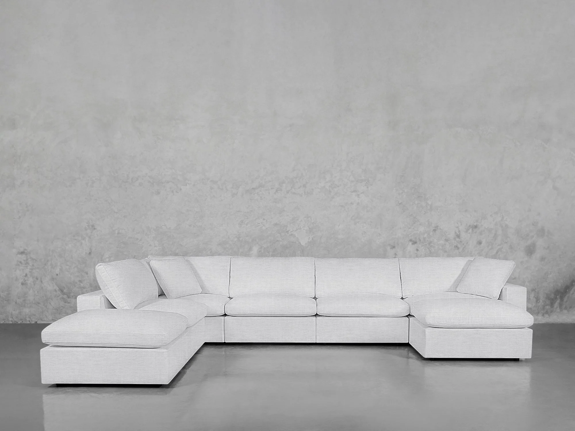 7-Seat Modular Chaise Corner Lounger Sectional - Image 65