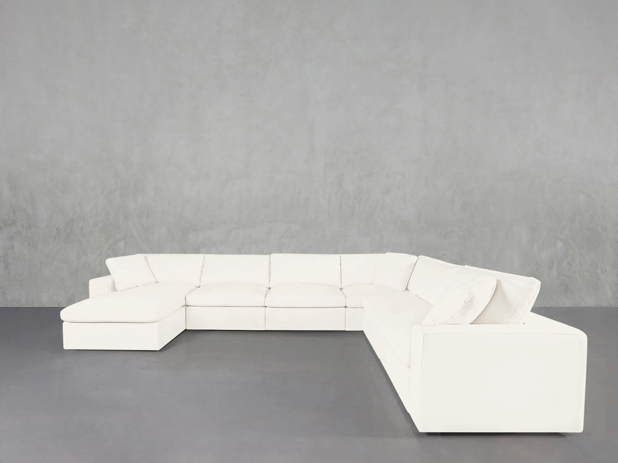 7-Seat Modular Chaise Corner Sectional - Image 116