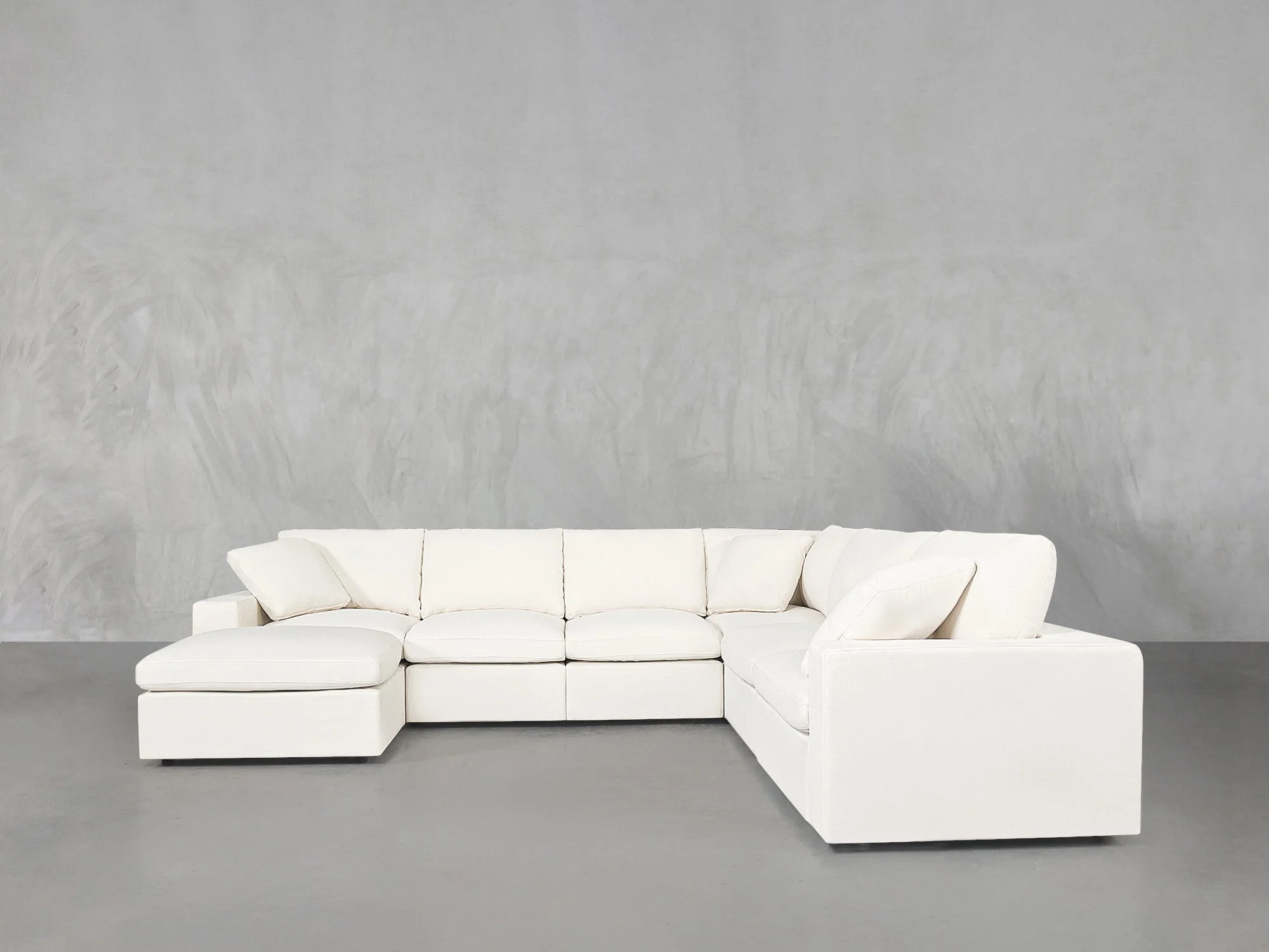 7-Seat Modular Chaise Corner Right Sectional - Image 108