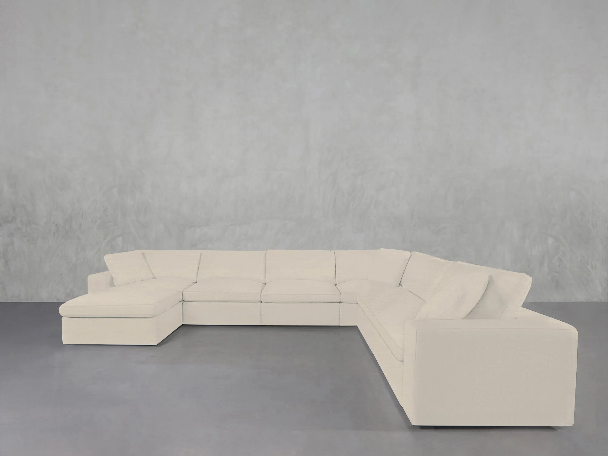 7-Seat Modular Chaise Corner Sectional - Image 128