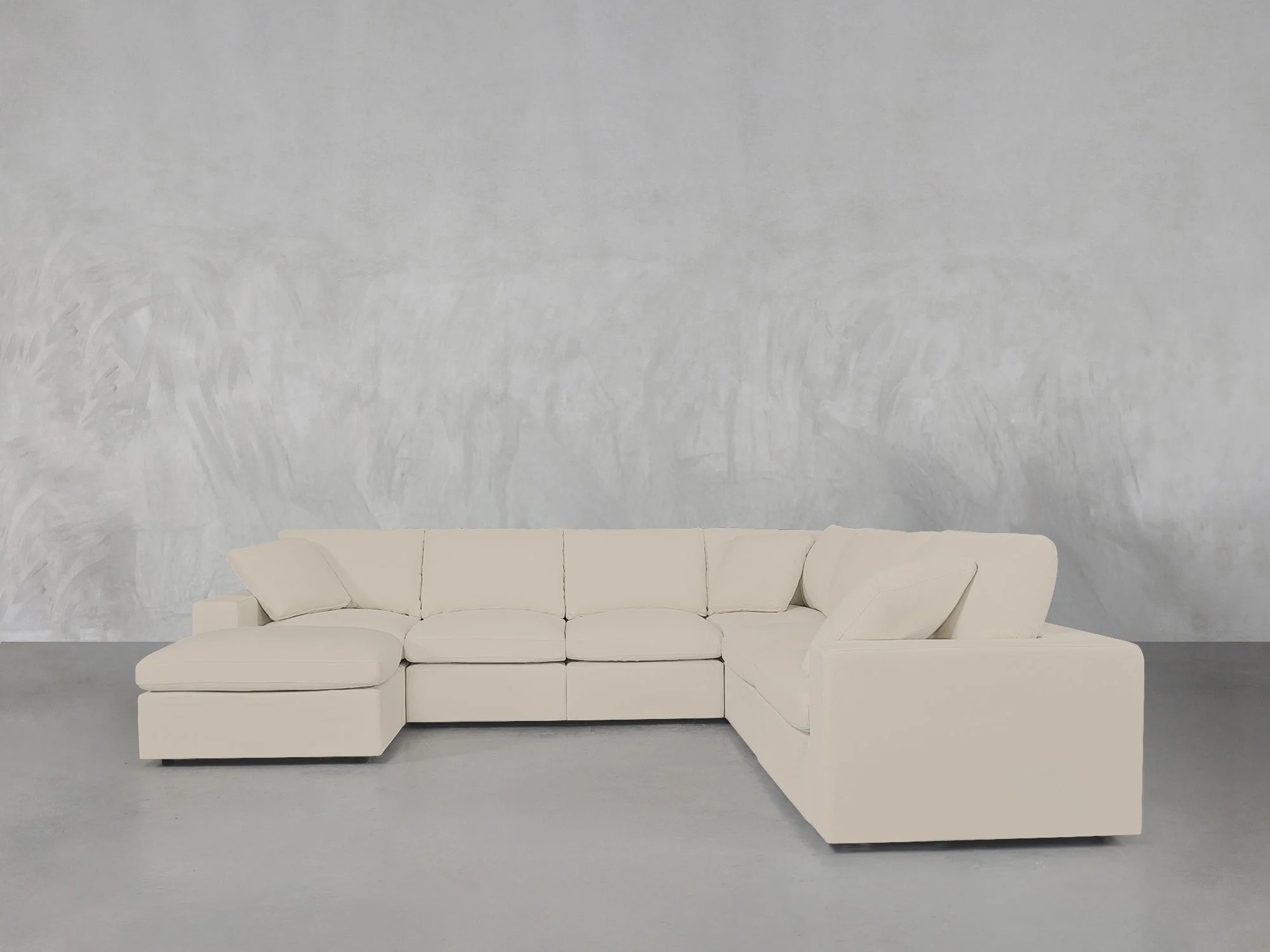 7-Seat Modular Chaise Corner Right Sectional - Image 119