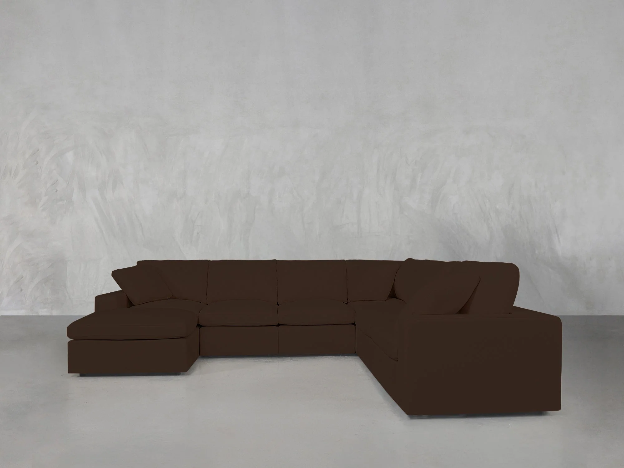 7-Seat Modular Chaise Corner Right Sectional - Image 141