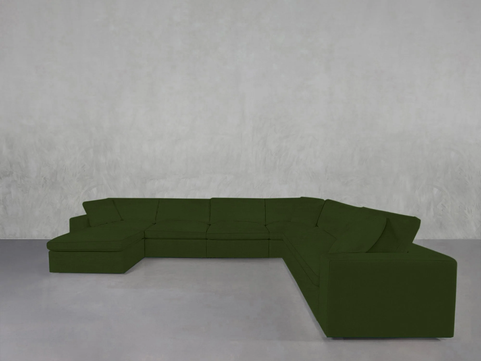 7-Seat Modular Chaise Corner Sectional - Image 164