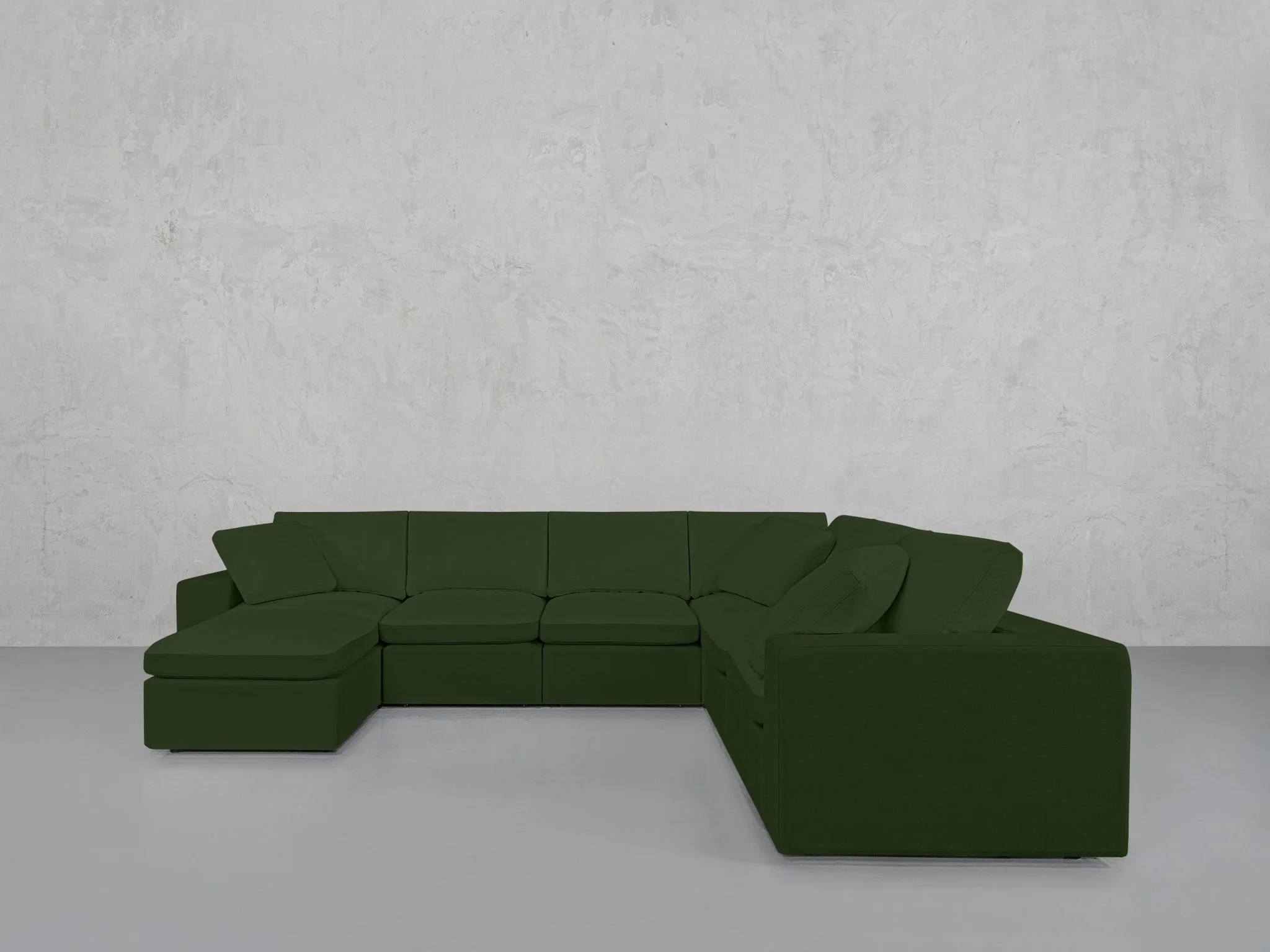 7-Seat Modular Chaise Corner Right Sectional - Image 153