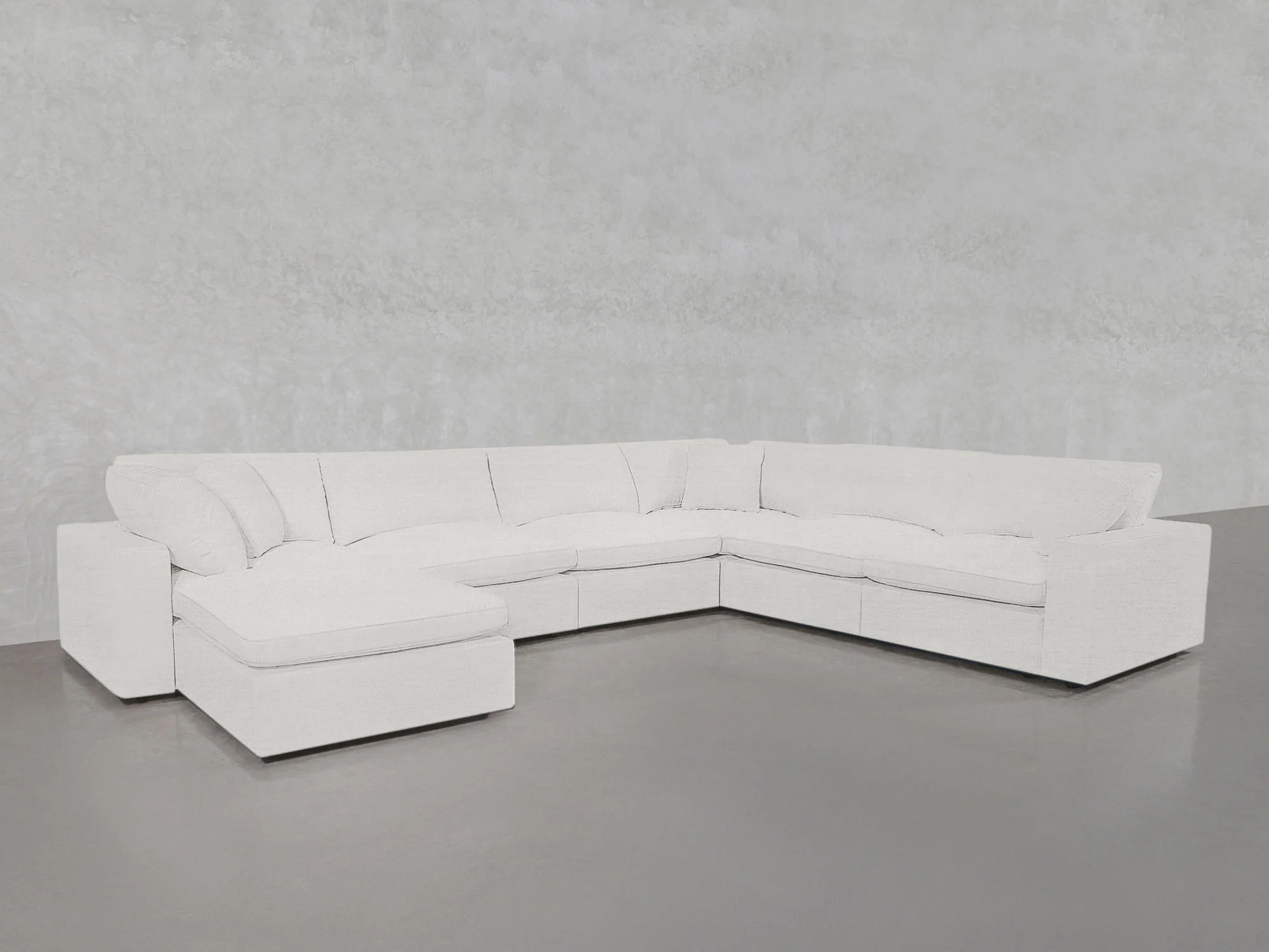 7-Seat Modular Chaise Corner Right Sectional - Image 173