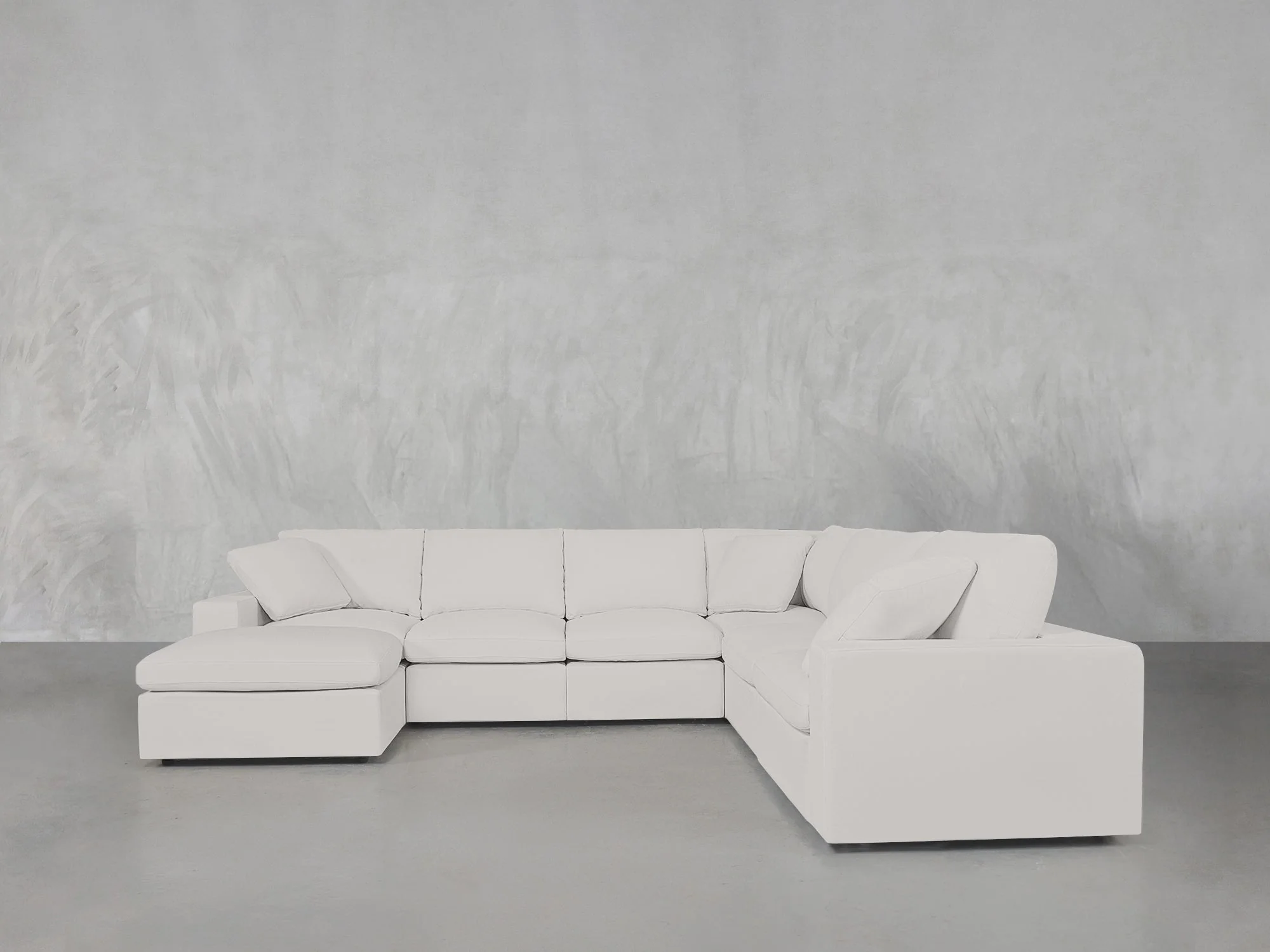 7-Seat Modular Chaise Corner Right Sectional - Image 174