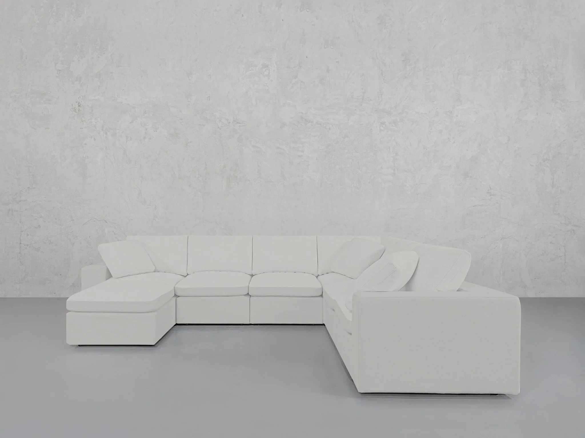7-Seat Modular Chaise Corner Right Sectional - Image 175