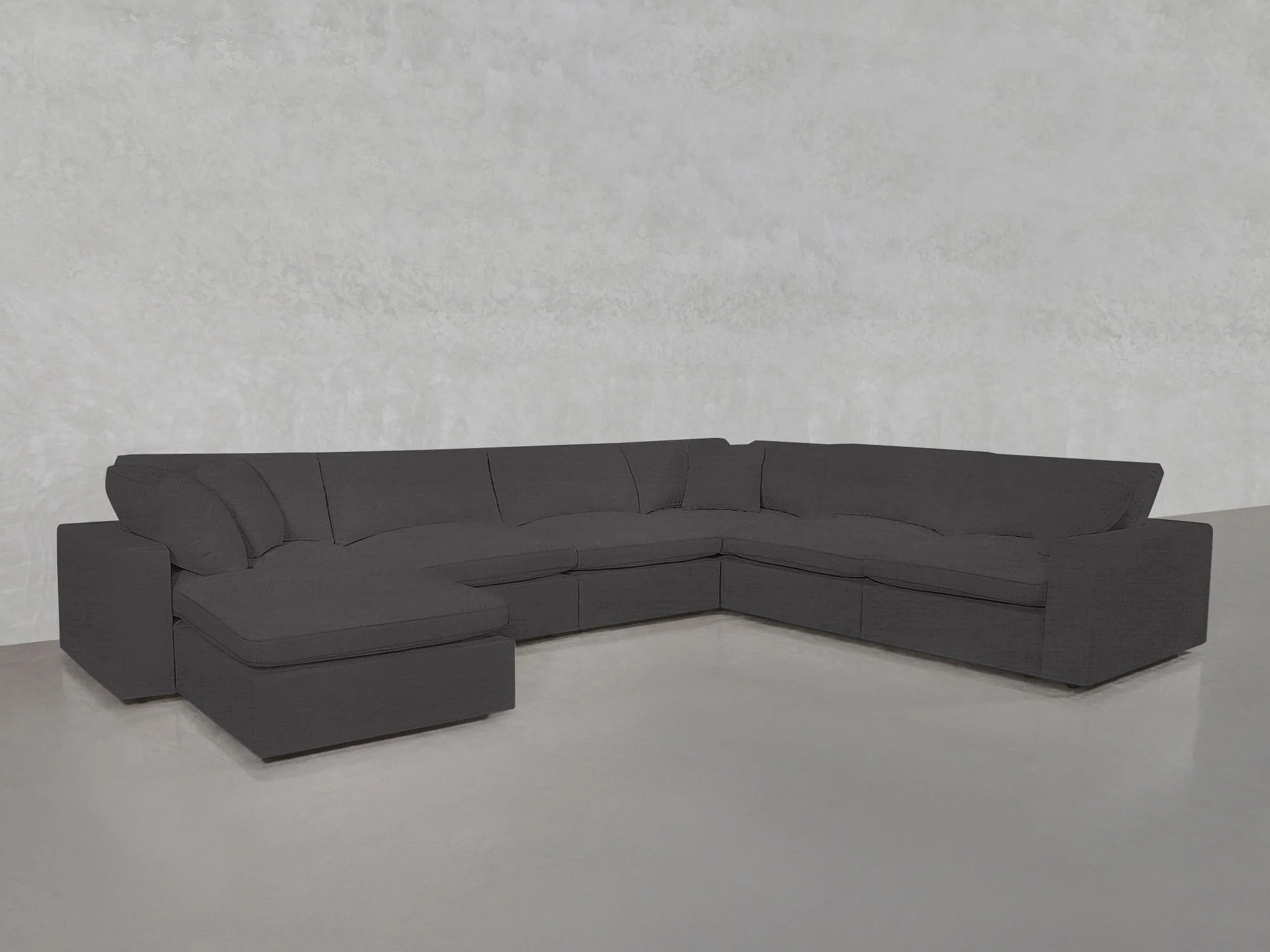 7-Seat Modular Chaise Corner Right Sectional - Image 184
