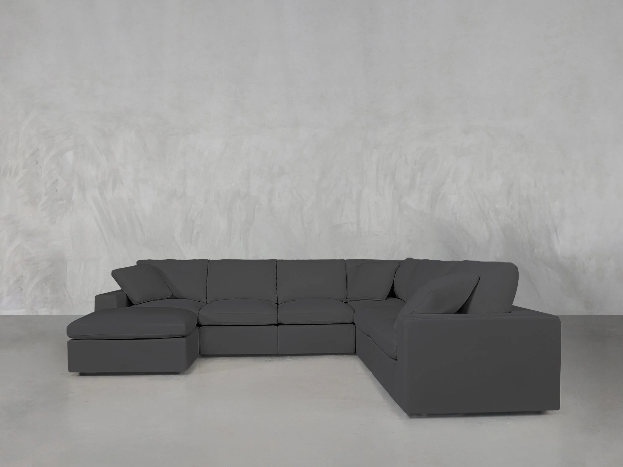 7-Seat Modular Chaise Corner Right Sectional - Image 185